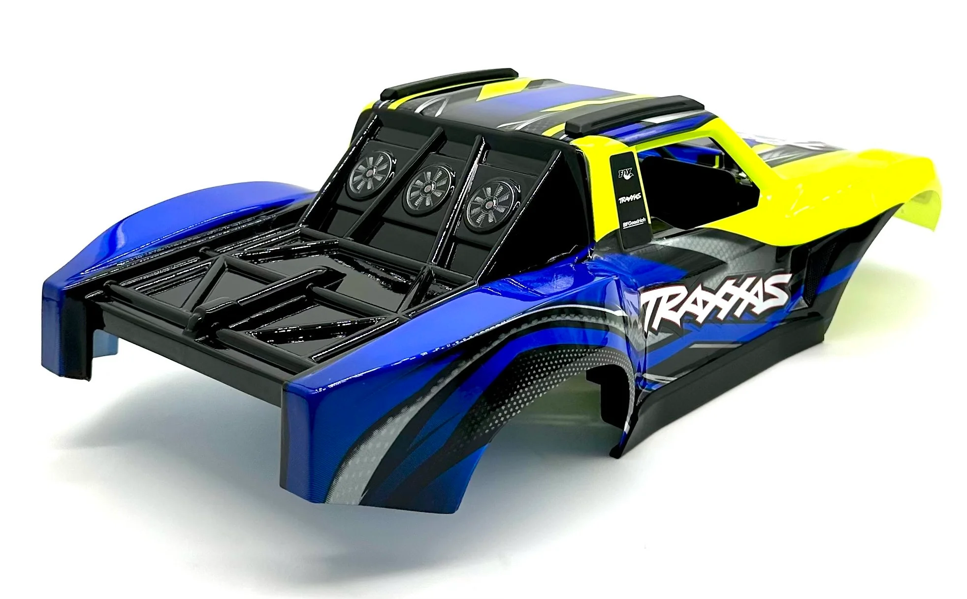 MINI SLASH BODY cover Shell (YELLOW Painted ProGraphics, clipless Traxxas 108164-1 - Image 3