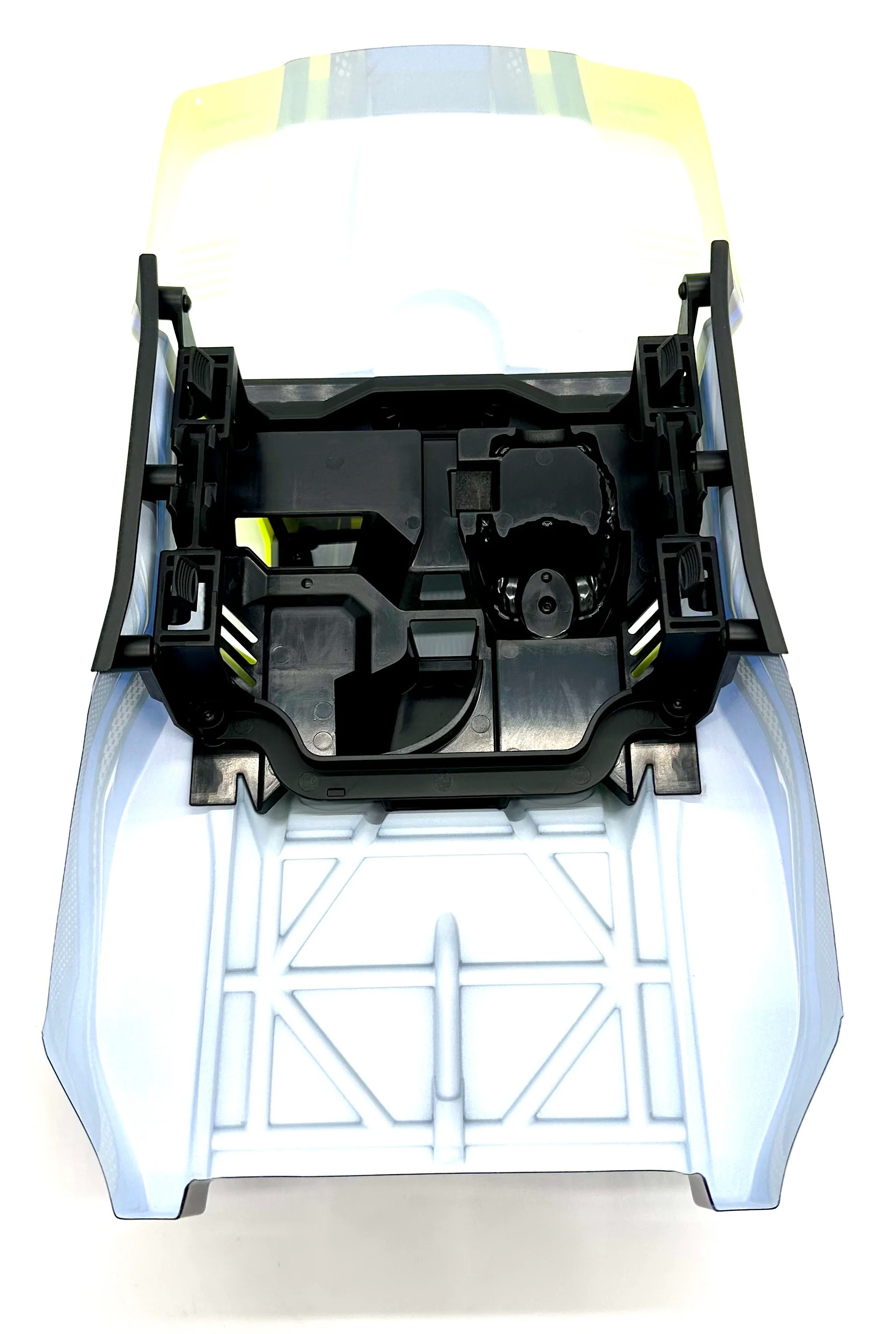 MINI SLASH BODY cover Shell (YELLOW Painted ProGraphics, clipless Traxxas 108164-1 - Image 5