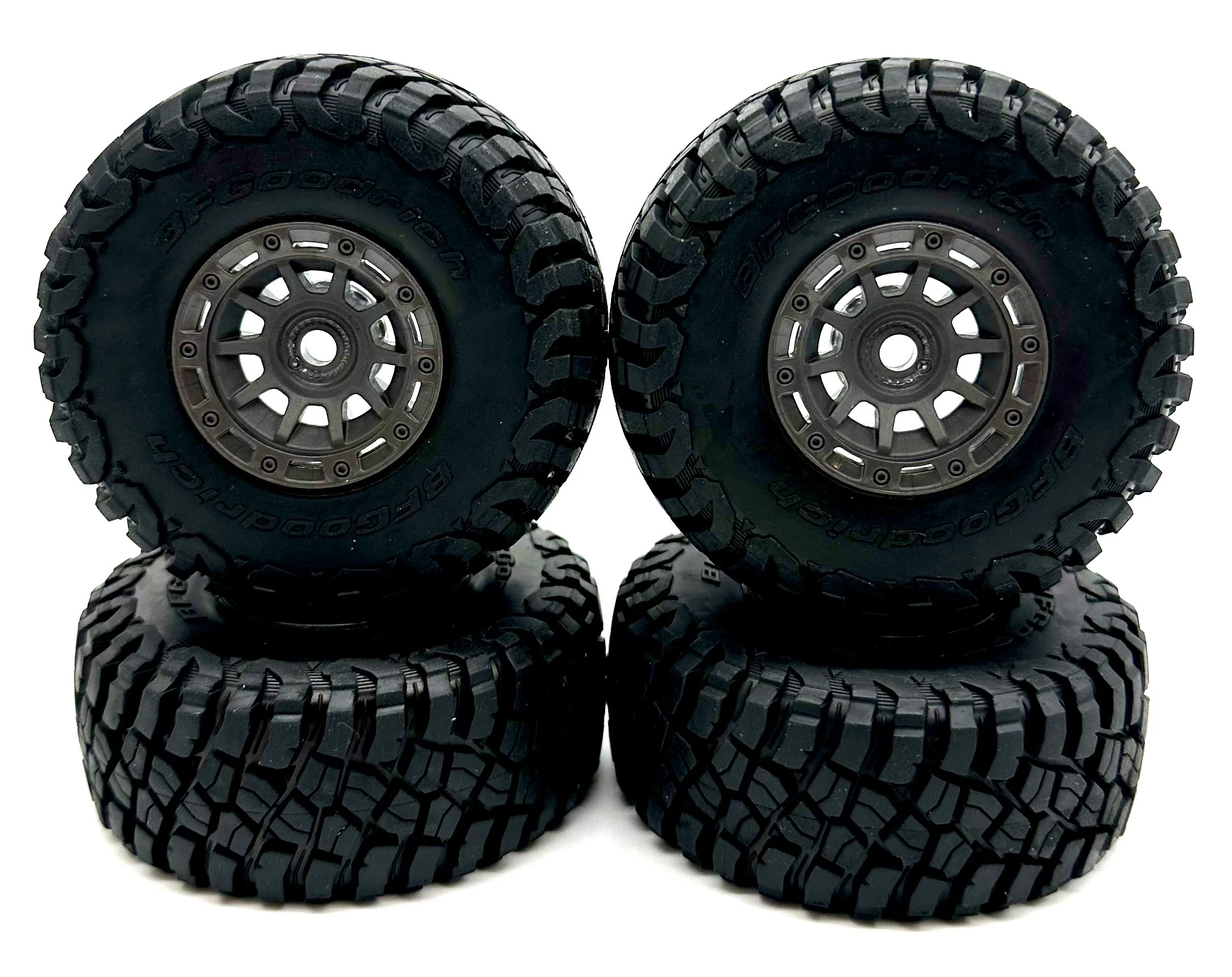 MINI SLASH Wheels & Tires (Factory Glued BFG Mud-Terrain Tires (set 4) Traxxas 108164-1 - Image 2