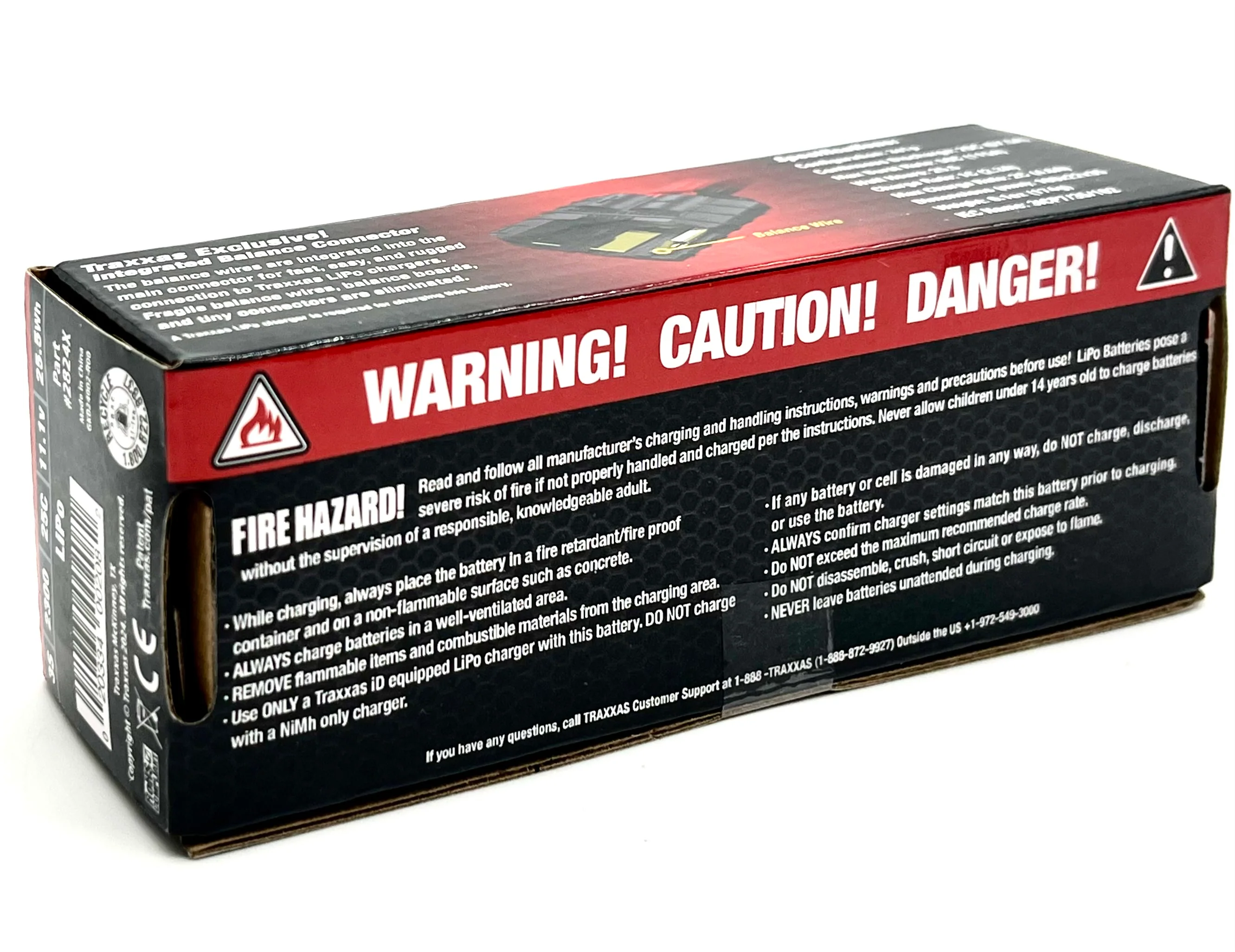 MINI-XRT 11.1v 3s LiPo Battery (2300mAh 3-Cell 25c 2824x Traxxas 108076-1 - Image 2