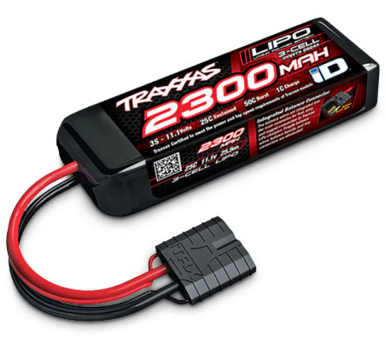 MINI-XRT 11.1v 3s LiPo Battery (2300mAh 3-Cell 25c 2824x Traxxas 108076-1 - Image 3