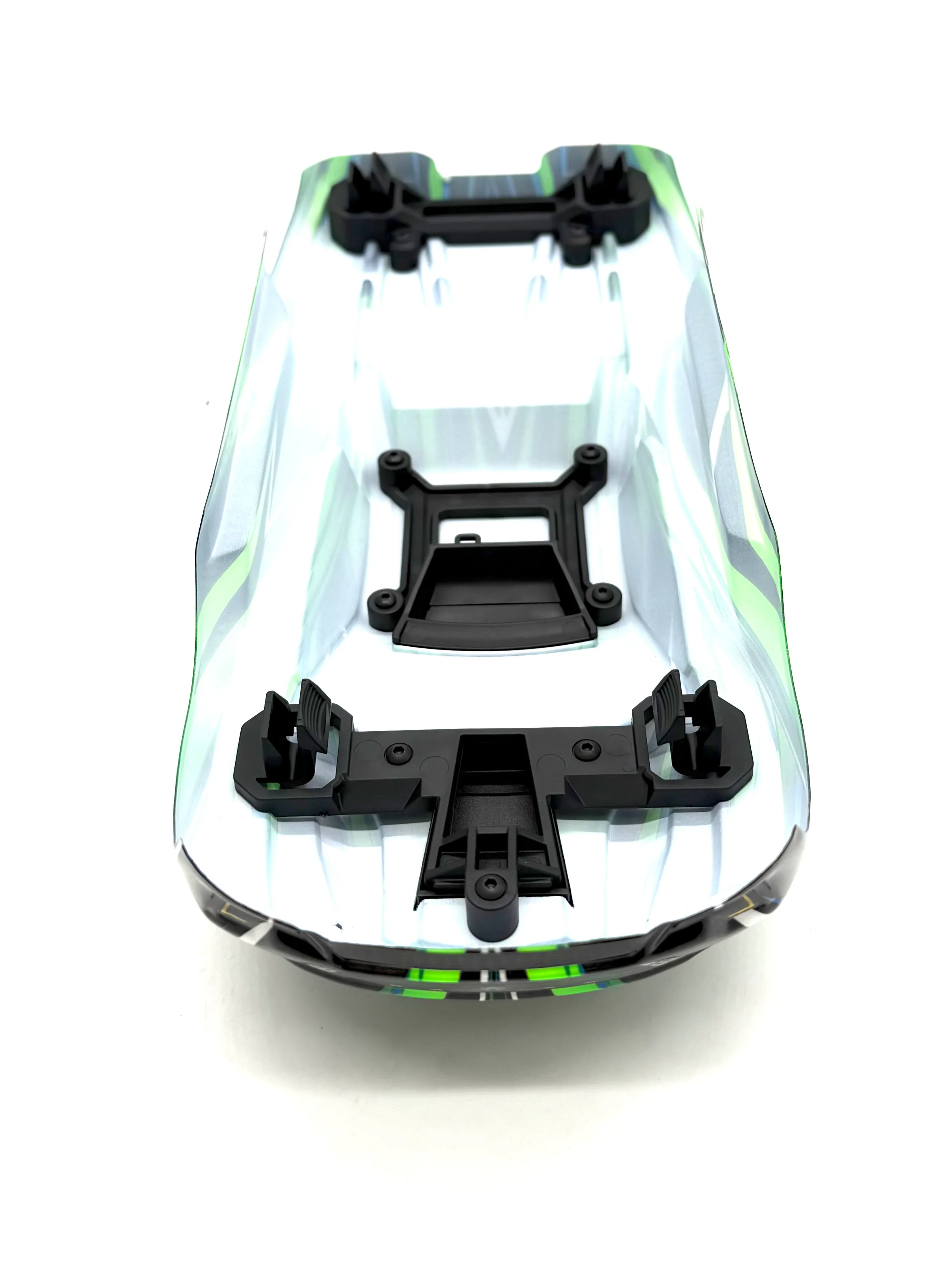 MINI-XRT BODY cover Shell (GREEN Painted ProGraphics, clipless Traxxas 108076-1 - Image 4