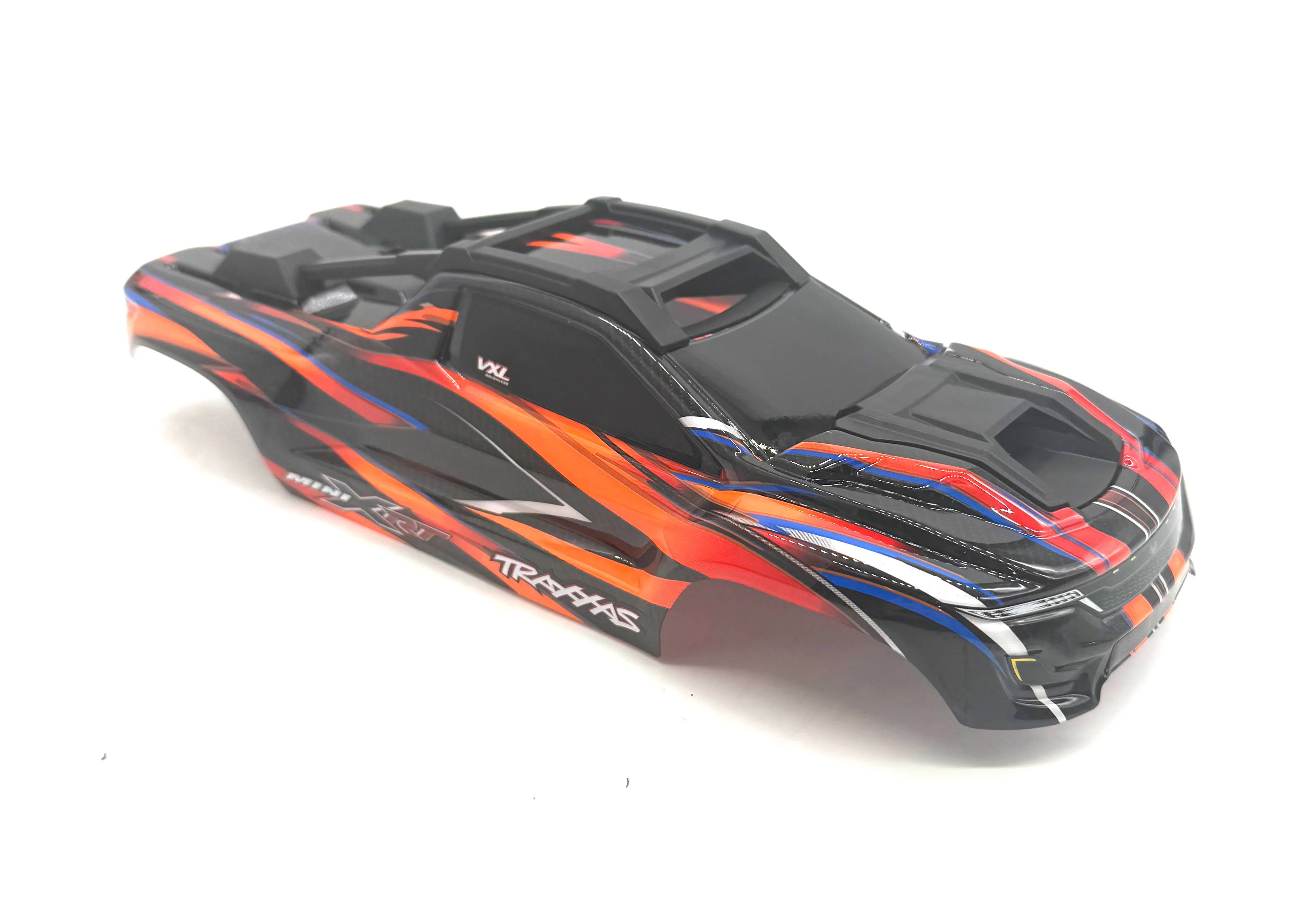 MINI-XRT BODY cover Shell (ORANGE Painted ProGraphics, clipless Traxxas 108076-1