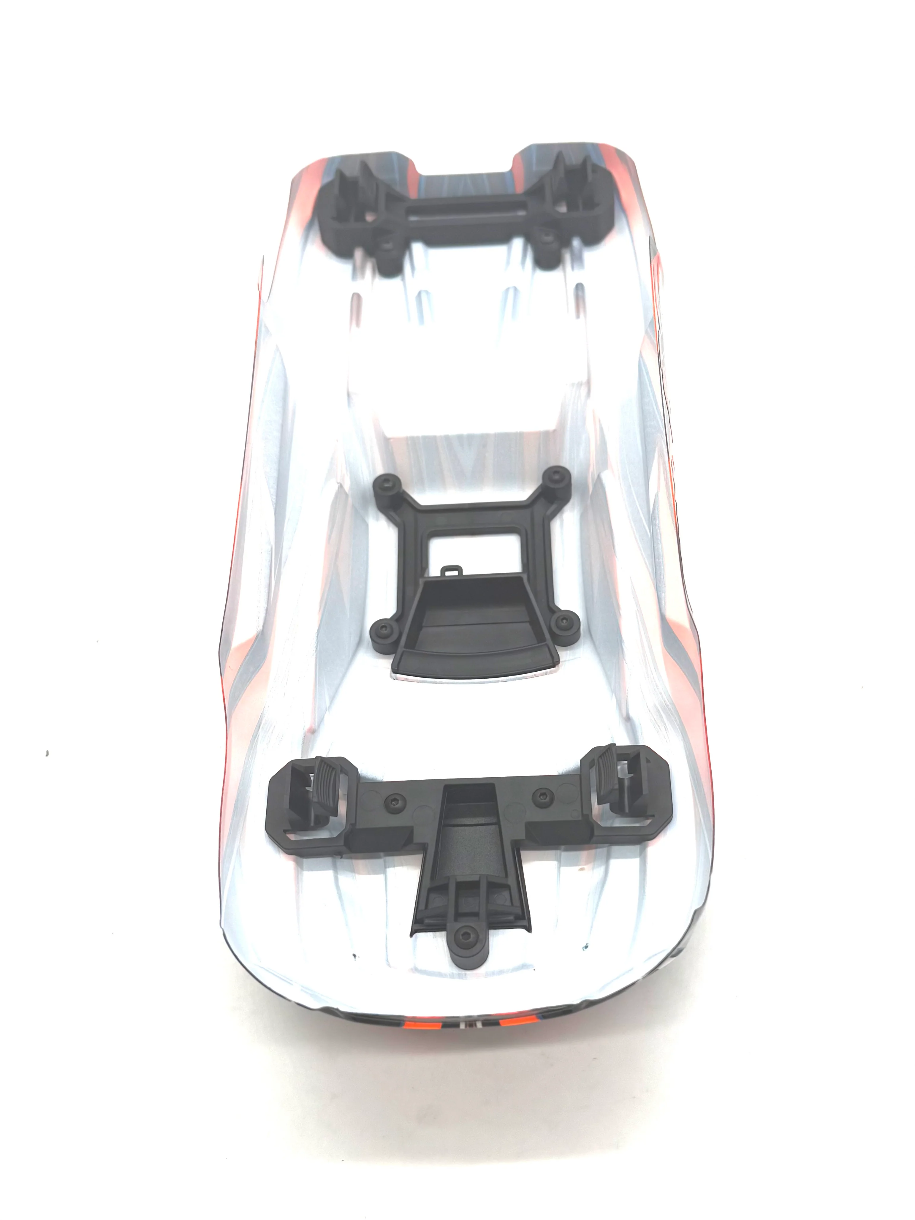 MINI-XRT BODY cover Shell (ORANGE Painted ProGraphics, clipless Traxxas 108076-1 - Image 4