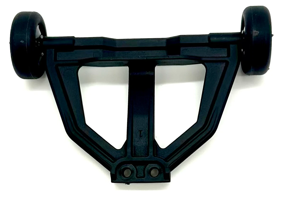 MINI-XRT Wheelie Bar (Rear black assembled Traxxas 108076-1 - Image 3