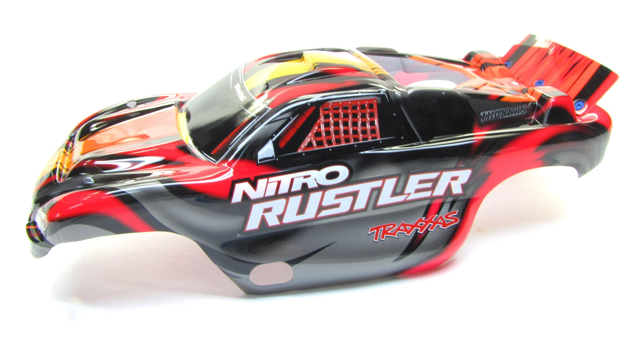Nitro RUSTLER - Body Shell (RED) Cover ProGraphix Graphics 2.5 44096-3