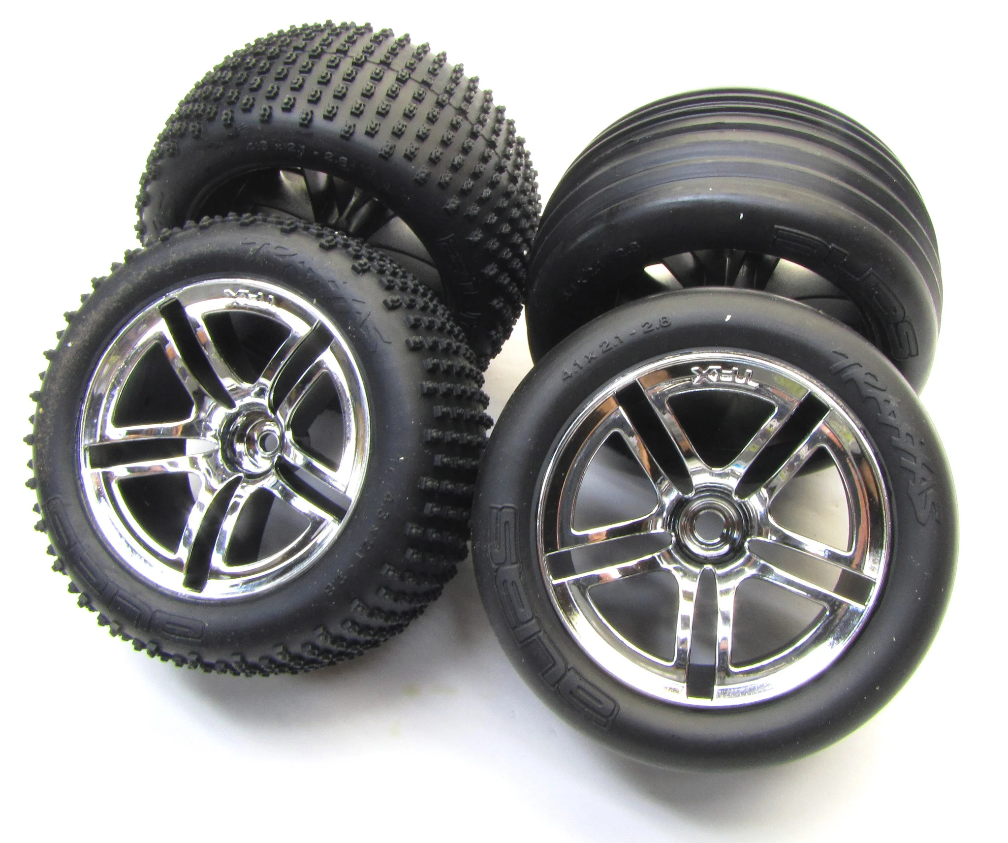 Nitro RUSTLER - TIRES & WHEELS (Factory Glued Set of 4 Alias 44096-3 - Image 2