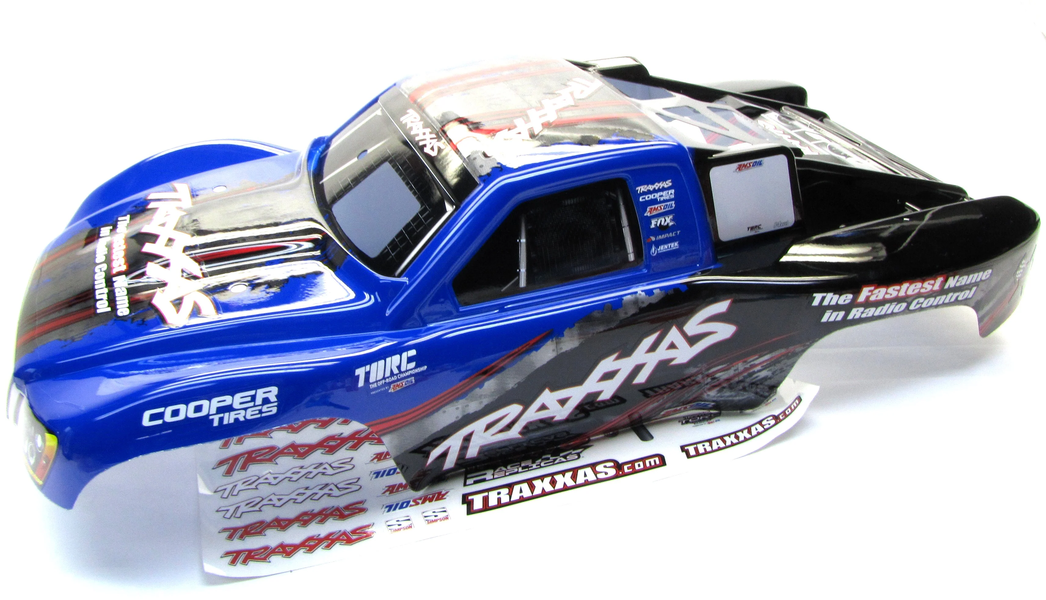 Nitro Slash BODY Shell (Blue Painted Cover & Decals prographix 44056-3