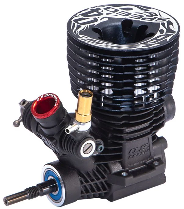 O.S. Speed B2104 COMBO Competition 1/8 Buggy Engine & Pipe Set TB03 Racing - Image 2