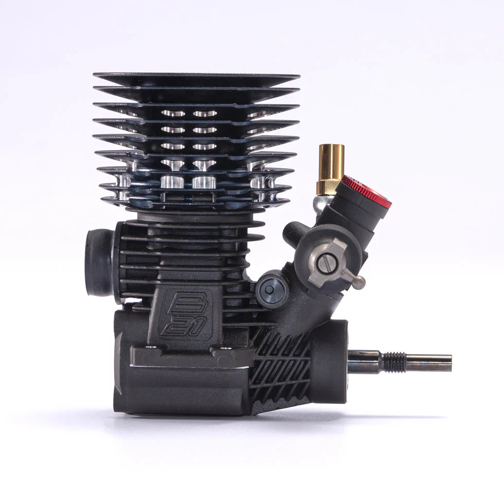 O.S. Speed B2104 COMBO Competition 1/8 Buggy Engine & Pipe Set TB03 Racing - Image 7