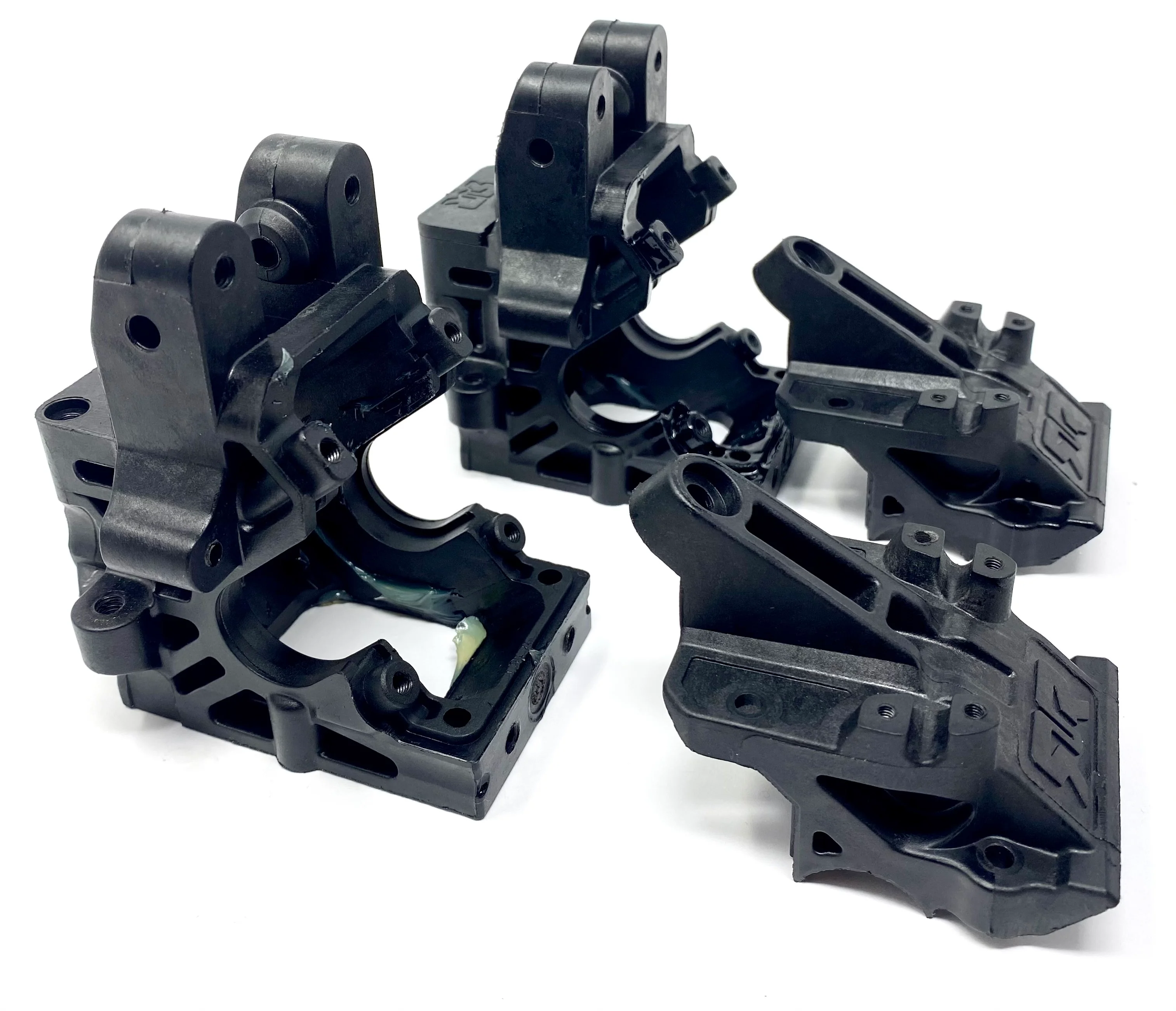 OUTCAST 8S EXB - GEARBOX CASE SET, bulkhead Front & Rear outcast Arrma 1/5 ARA5210V2 - Image 4