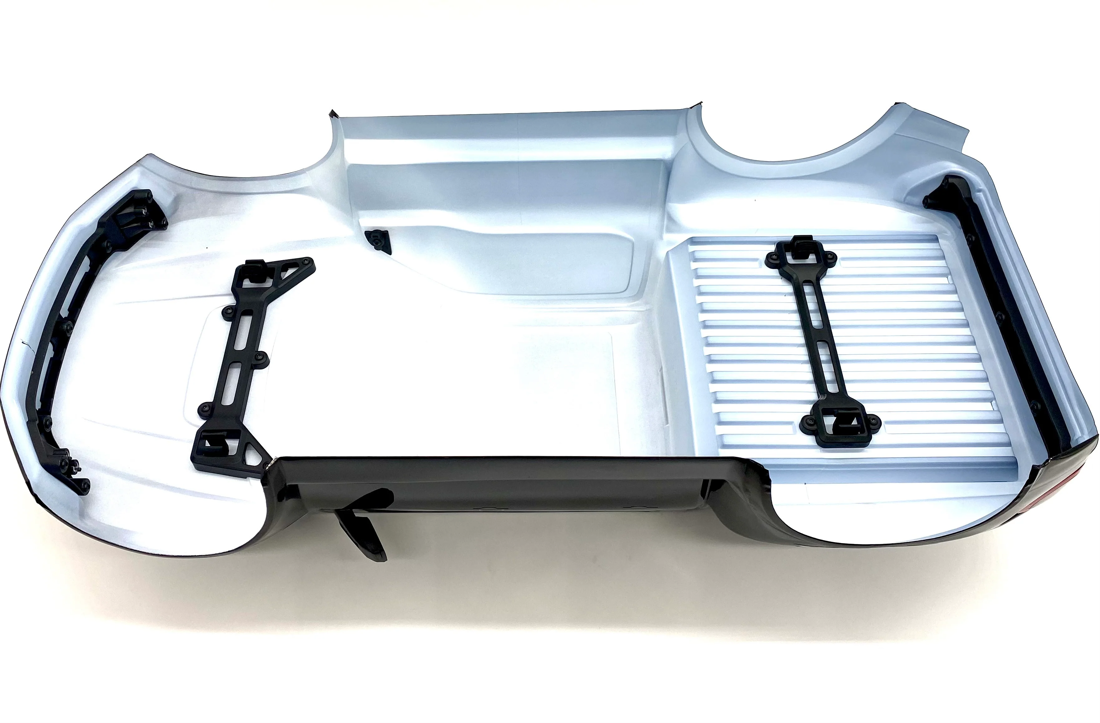 Raptor R BODY, painted  shell, Black (cover trimmed Traxxas 101076-4 - Image 4