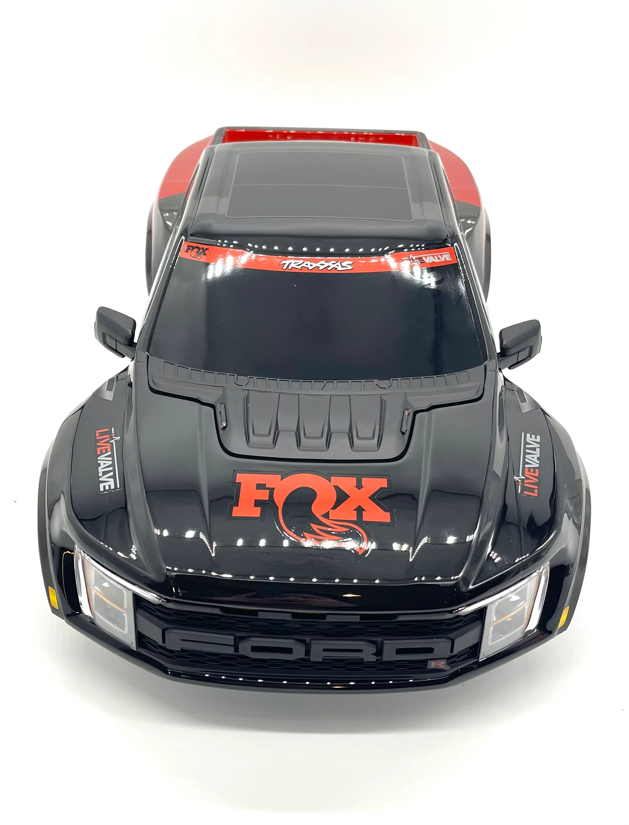 Raptor R BODY, painted  shell, ORANGE fox (cover trimmed Traxxas 101076-4 - Image 2