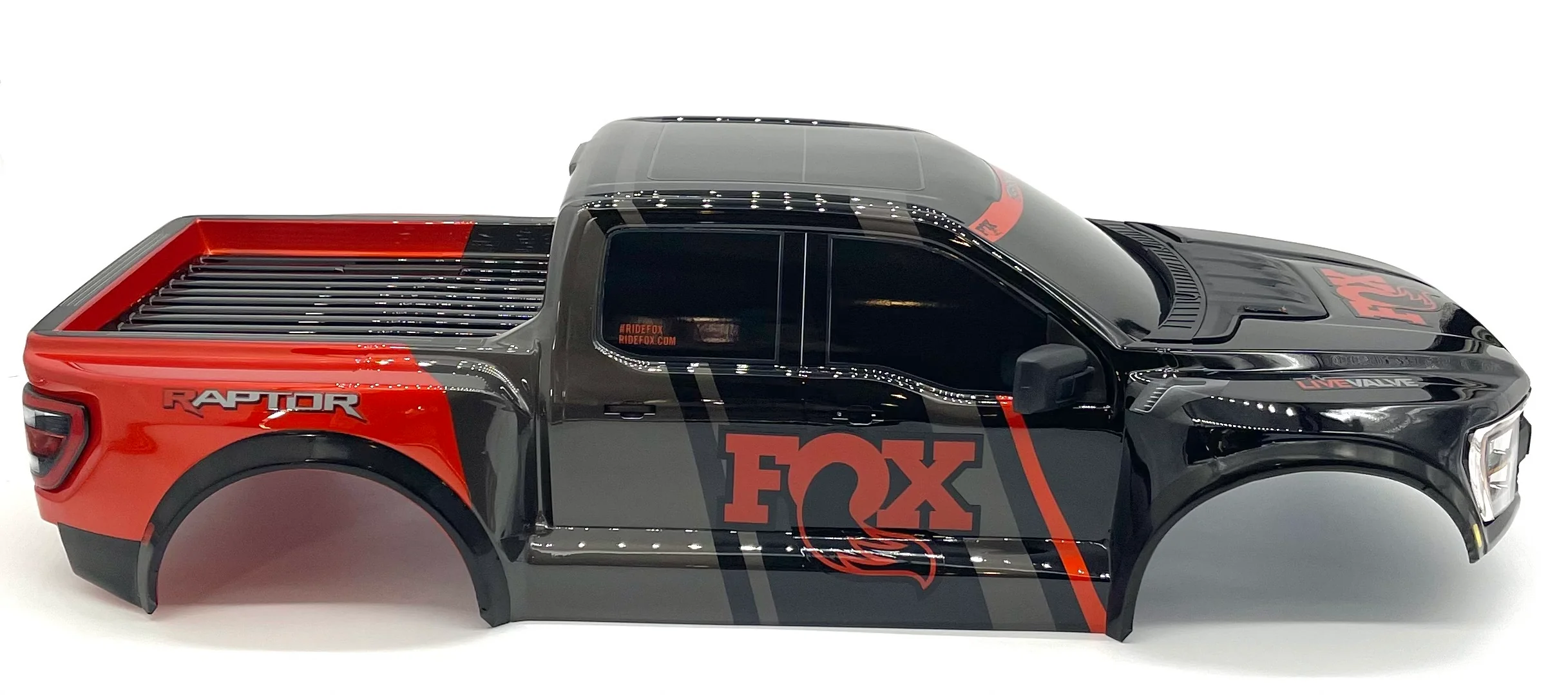 Raptor R BODY, painted  shell, ORANGE fox (cover trimmed Traxxas 101076-4 - Image 3