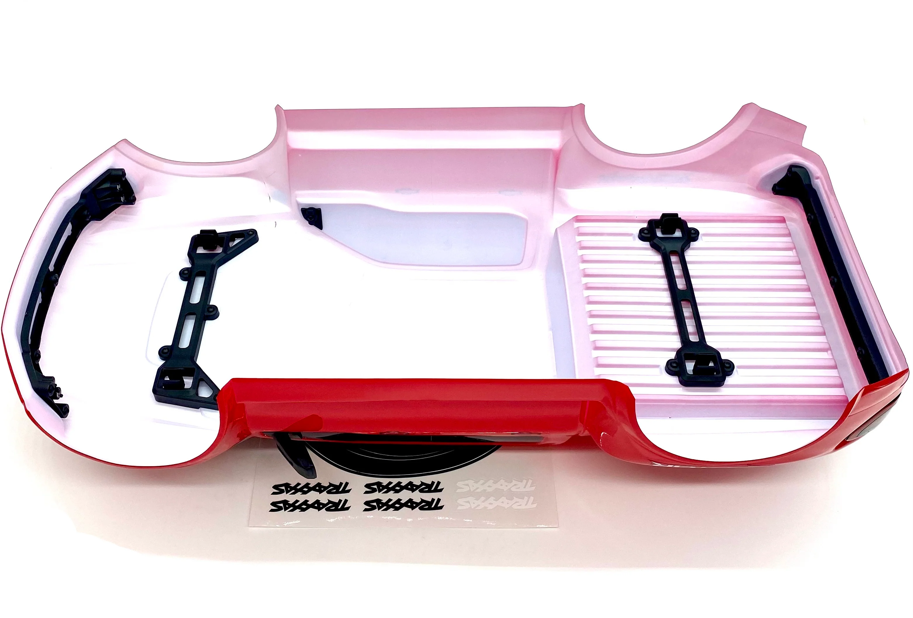 Raptor R BODY, painted shell, Red (cover trimmed Traxxas 101076-4 - Image 5