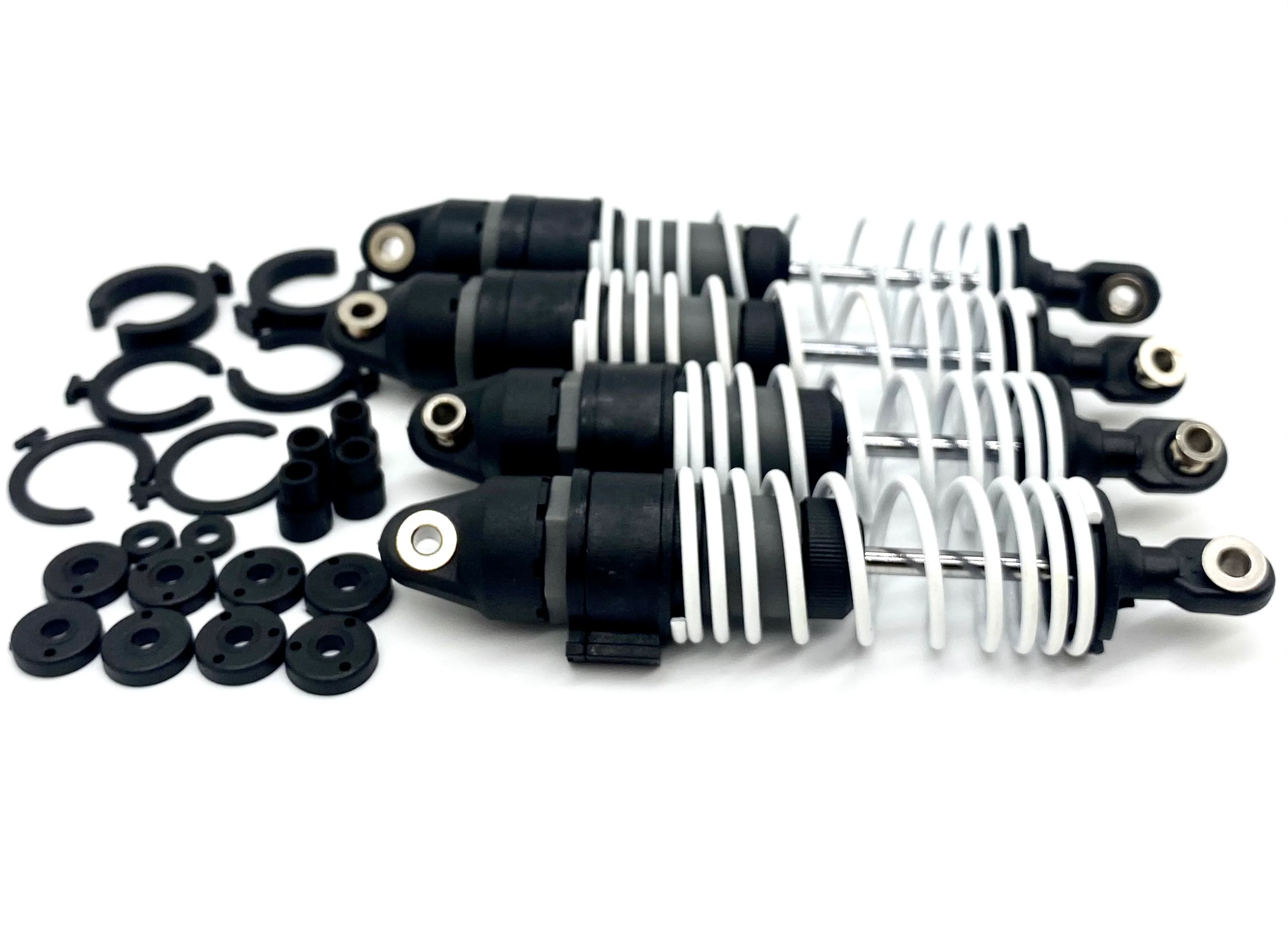 Raptor R SHOCKS Dampers Spacers, F&R 3760A, 3762A springsTraxxas 101076-4