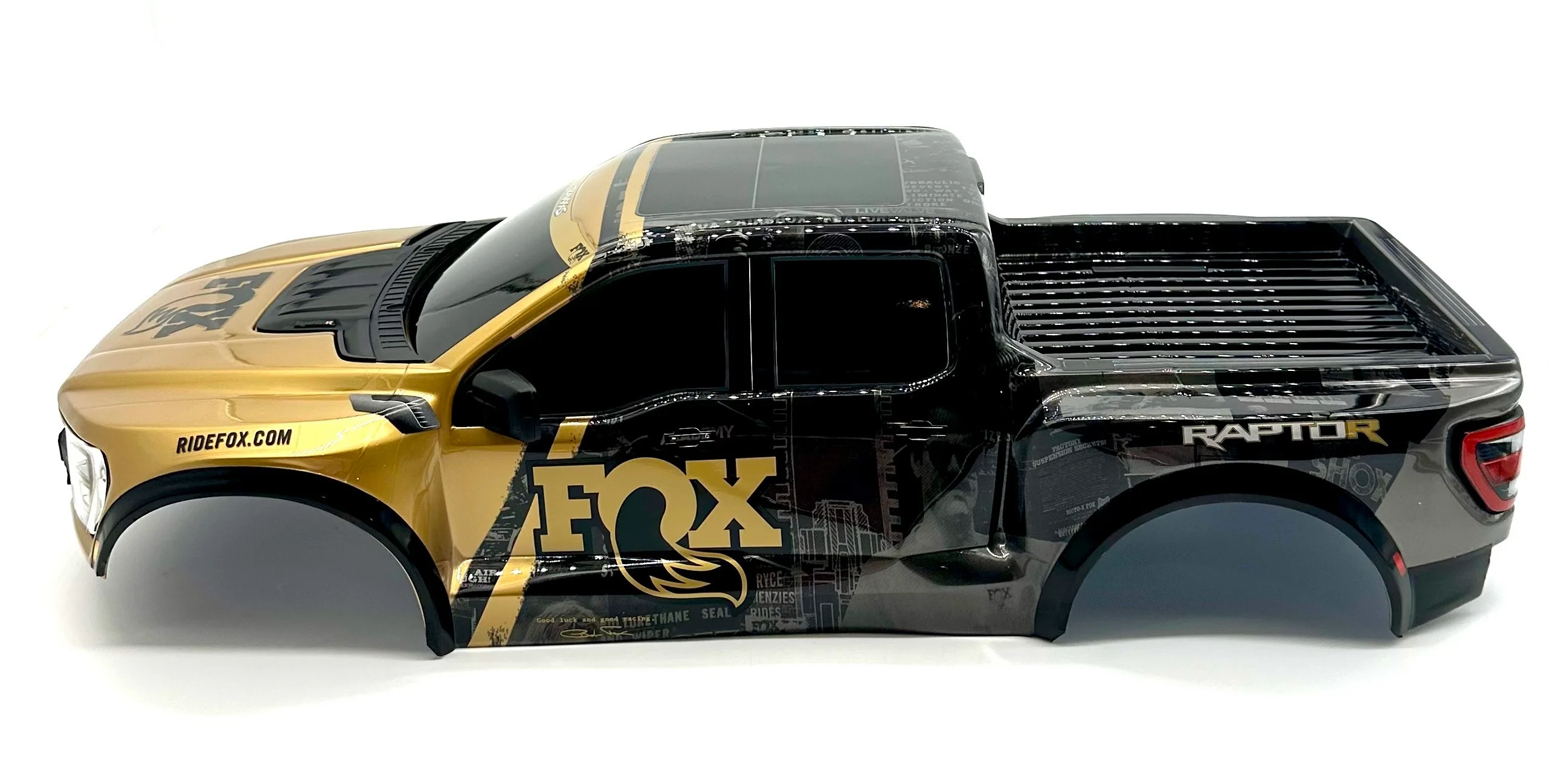 Raptor R Ultimate BODY, painted shell, Fox Special Edition Traxxas 101177-4 - Image 2
