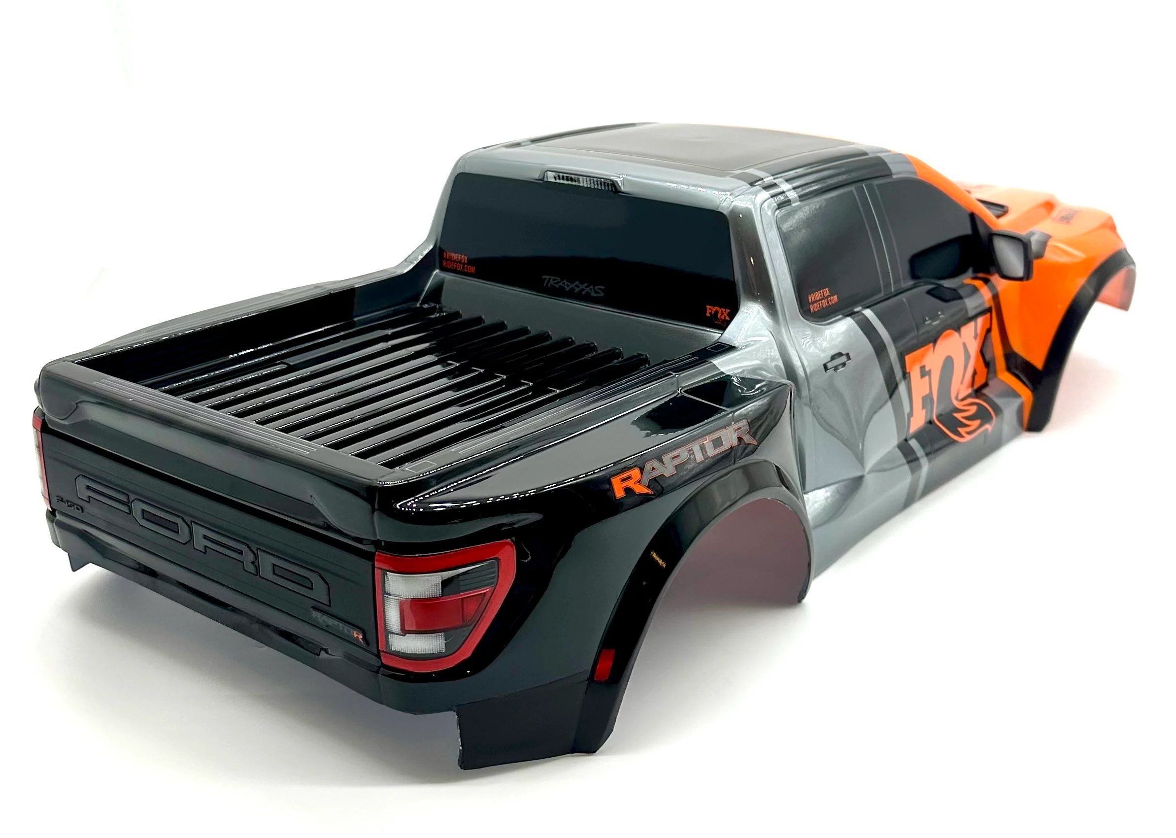 Raptor R Ultimate BODY, painted shell, Orange Fox Traxxas 101177-4 - Image 4