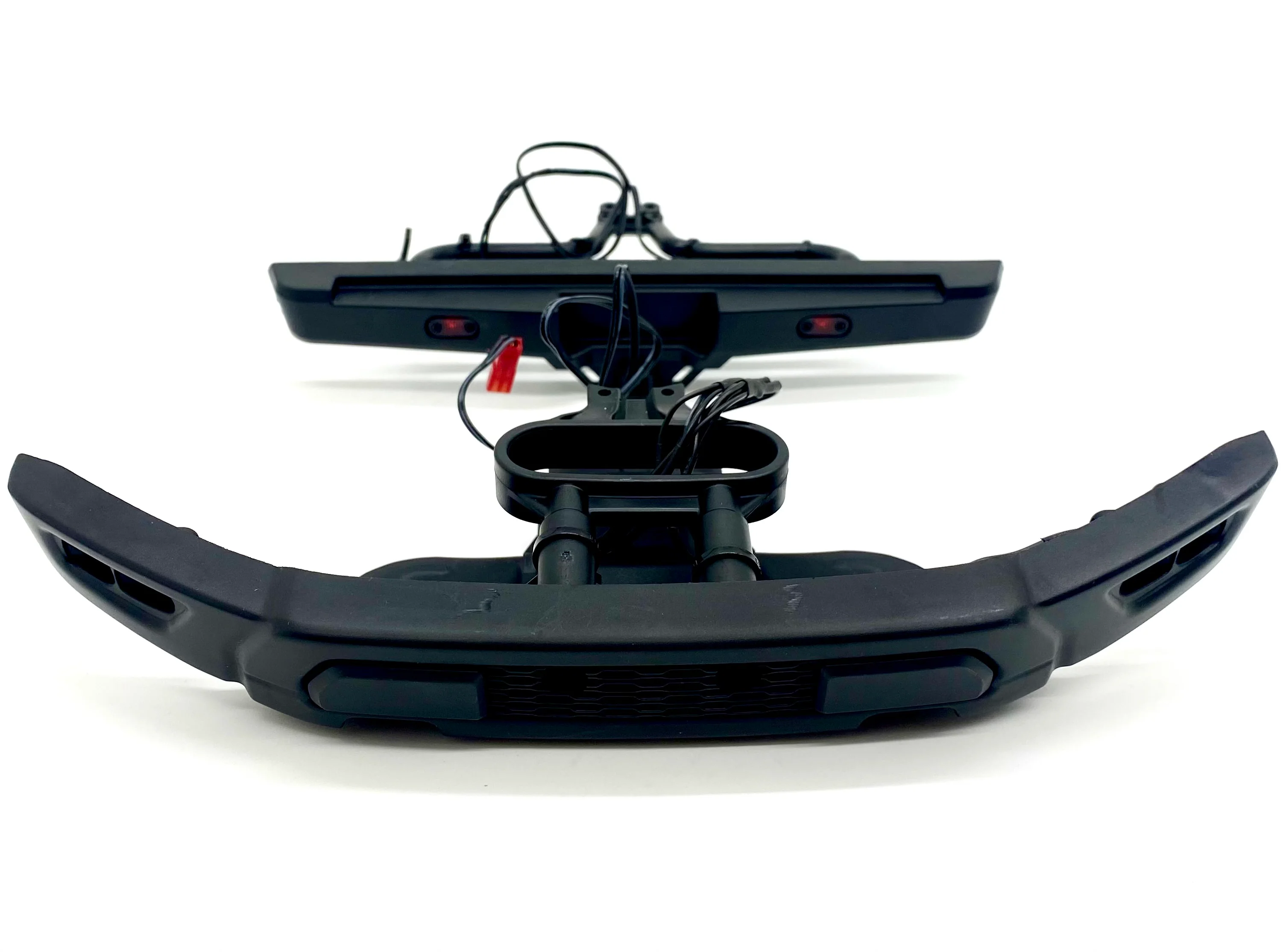 Raptor R BUMPERS, Front and Rear w/supports Traxxas 101076-4 - Image 3