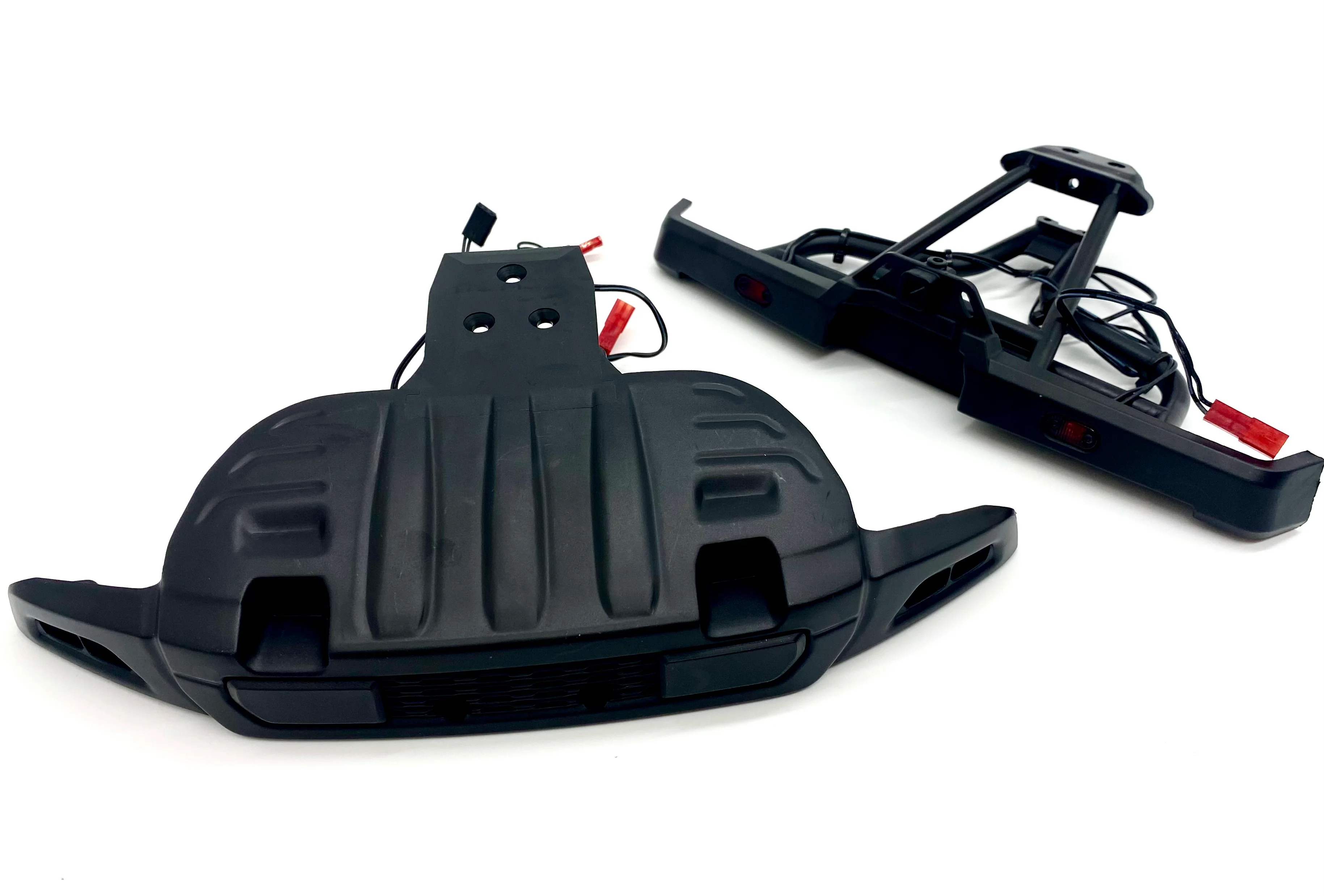 Raptor R BUMPERS, Front and Rear w/supports Traxxas 101076-4 - Image 4