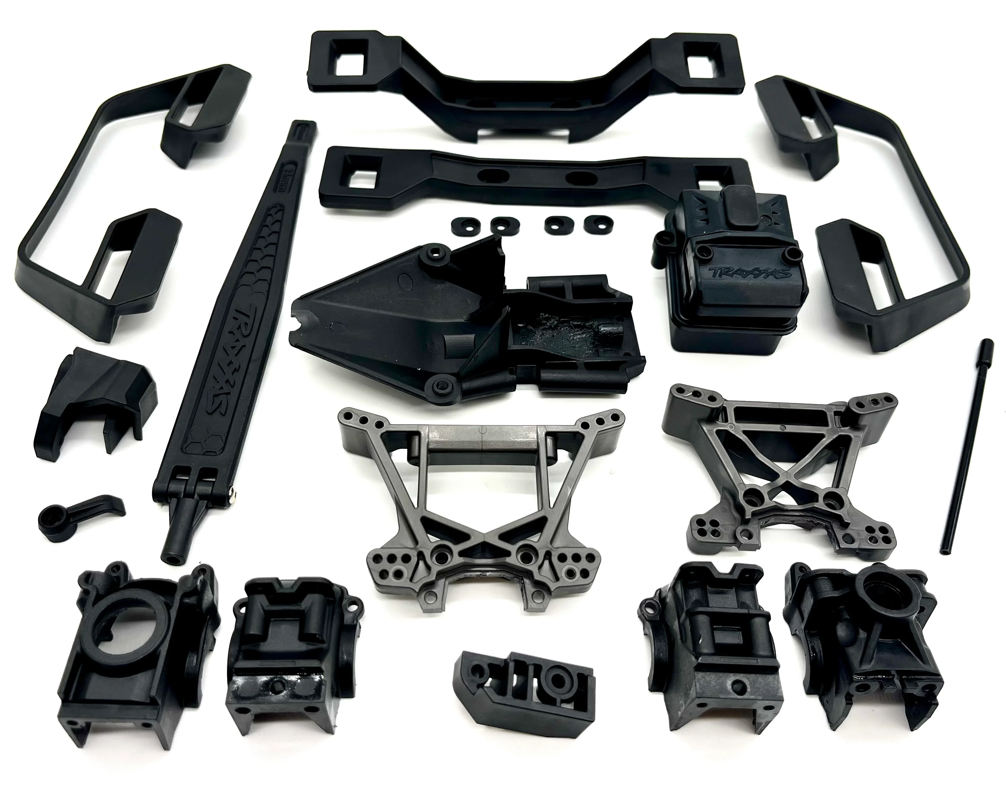 Raptor R Ultimate SHOCK TOWERS, Bulkheads, Body mounts Traxxas 101177-4