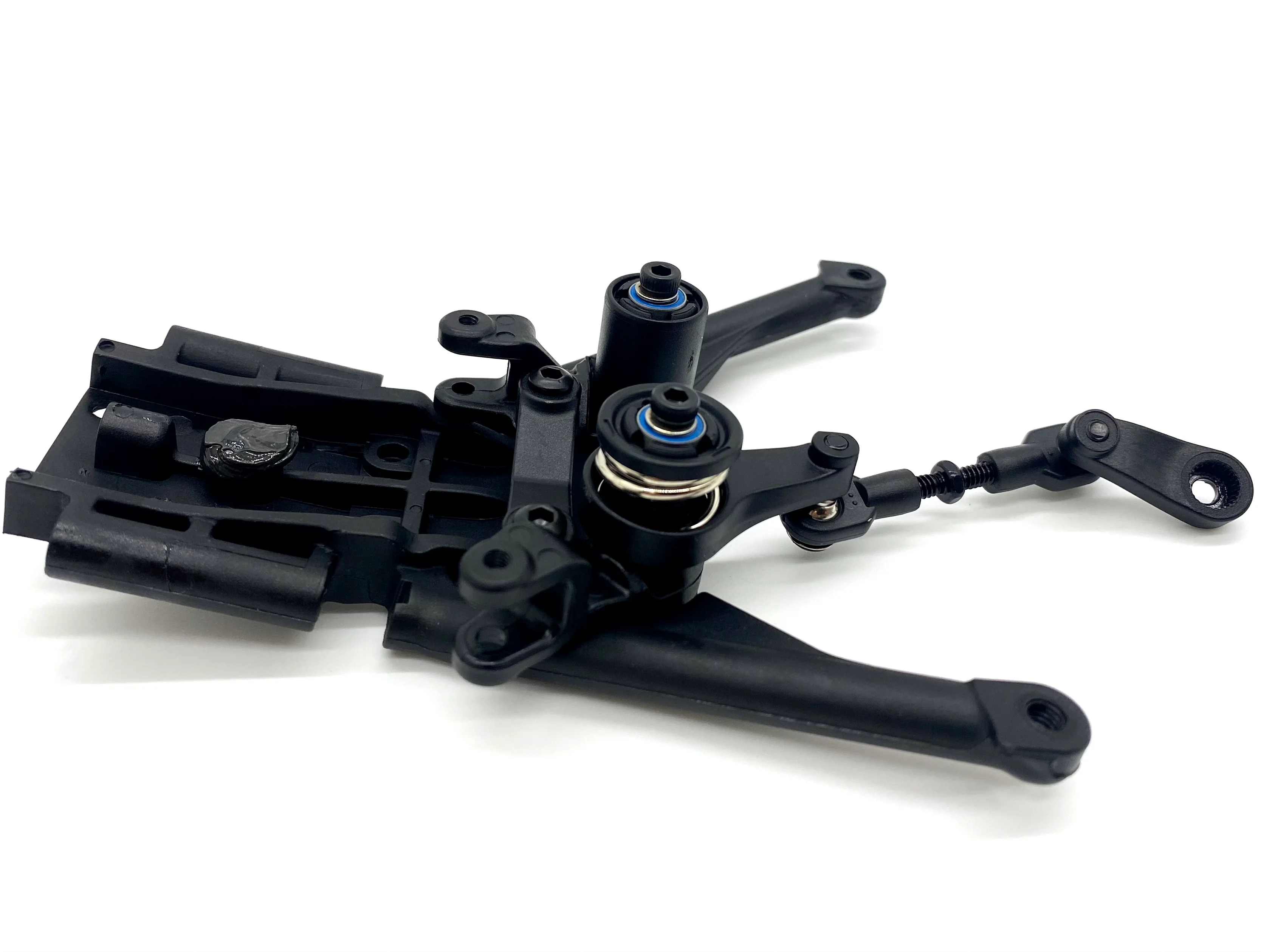 Raptor R STEERING Assembly, w/servo saver, bulkhead Traxxas 101076-4