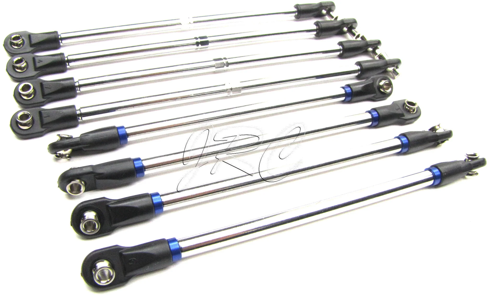 Nitro Revo 3.3 TIE RODS (PUSH turnbuckles steel toe links 8 pcs 53097-3