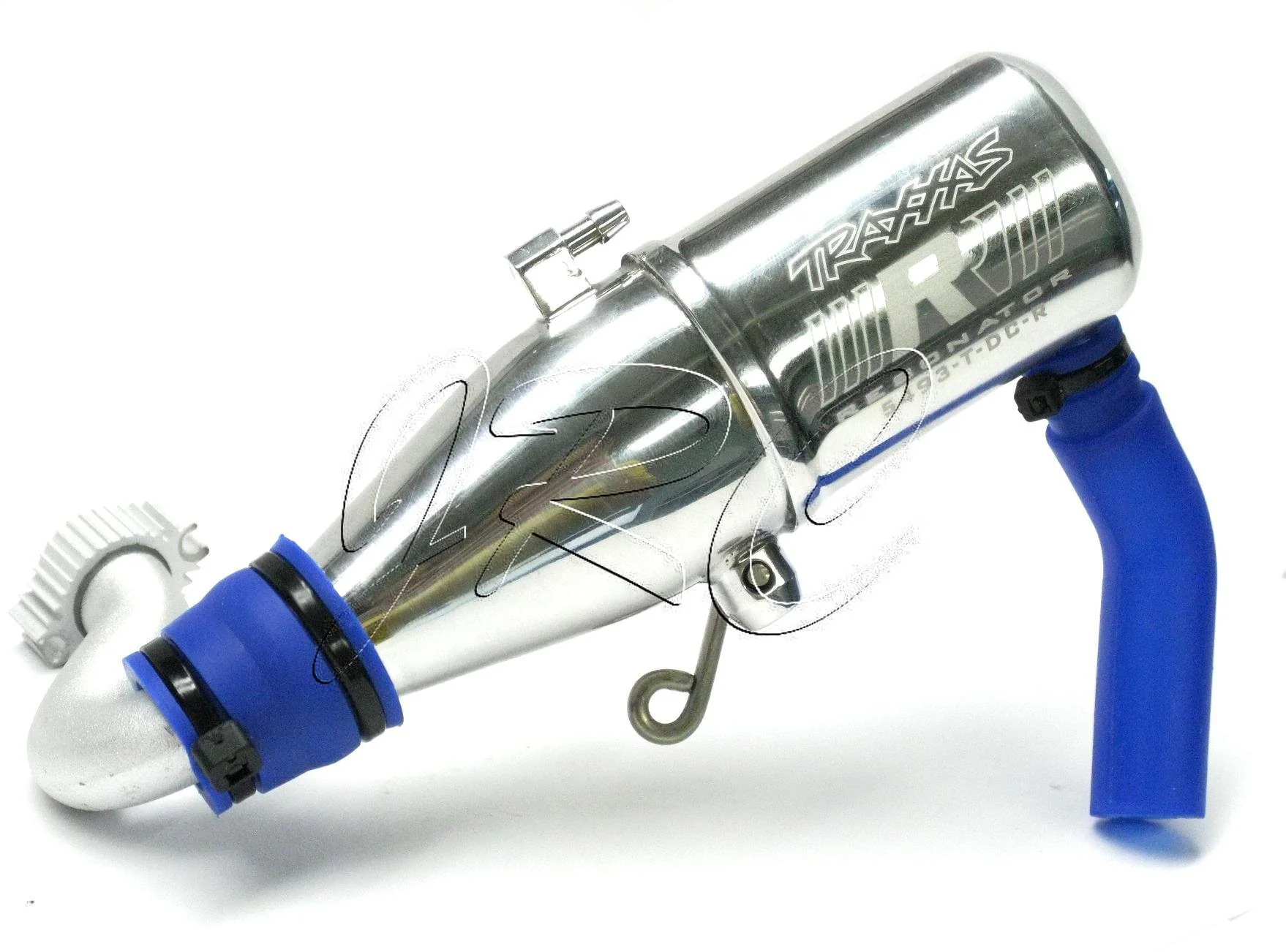 Nitro Revo 3.3 TUNED PIPE & Header exhaust Resonator slayer 53097-3