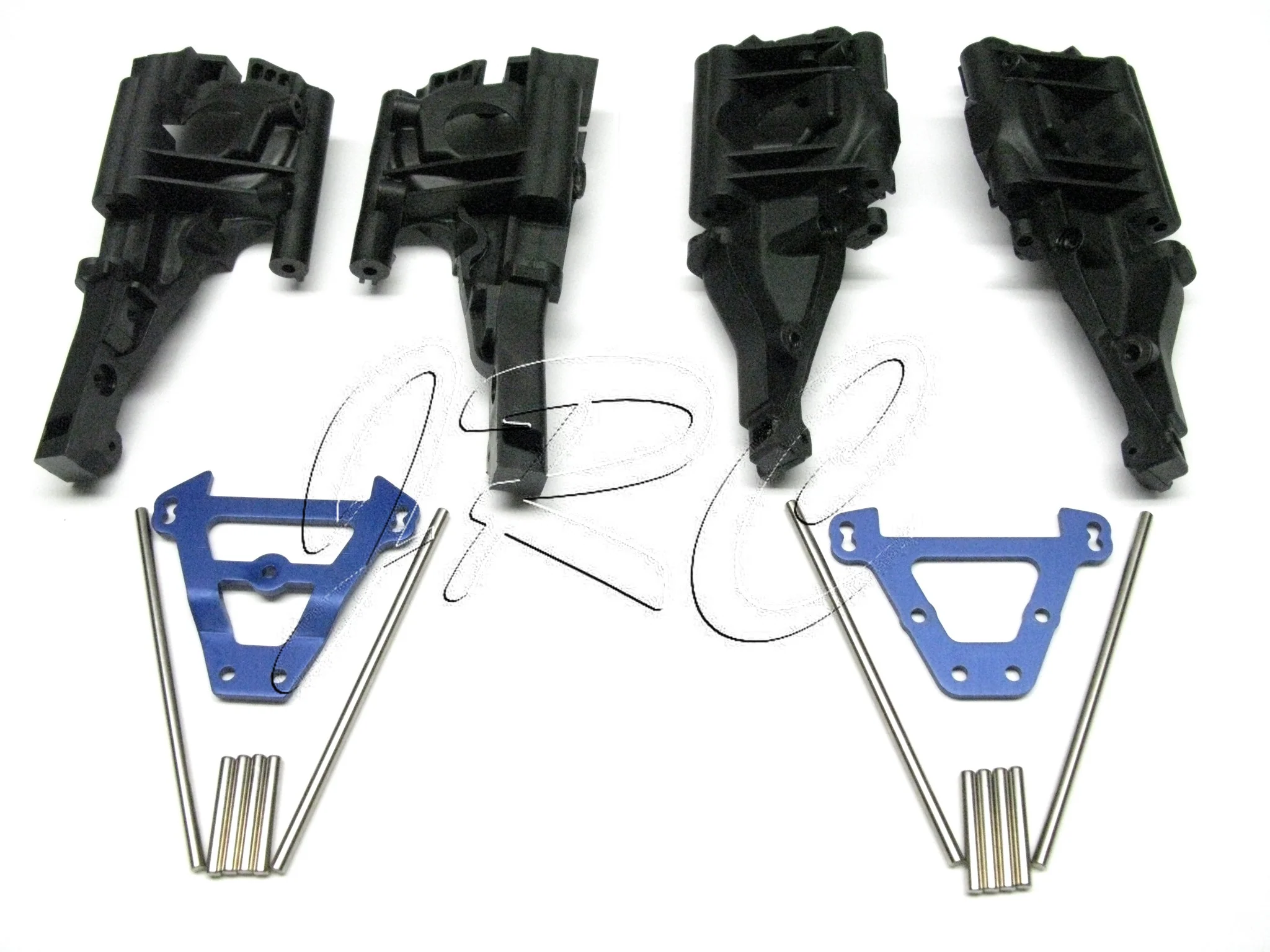 Nitro Revo 3.3 BULKHEAD & HINGE PIN Set E-revo brushless Slayer 53097-3