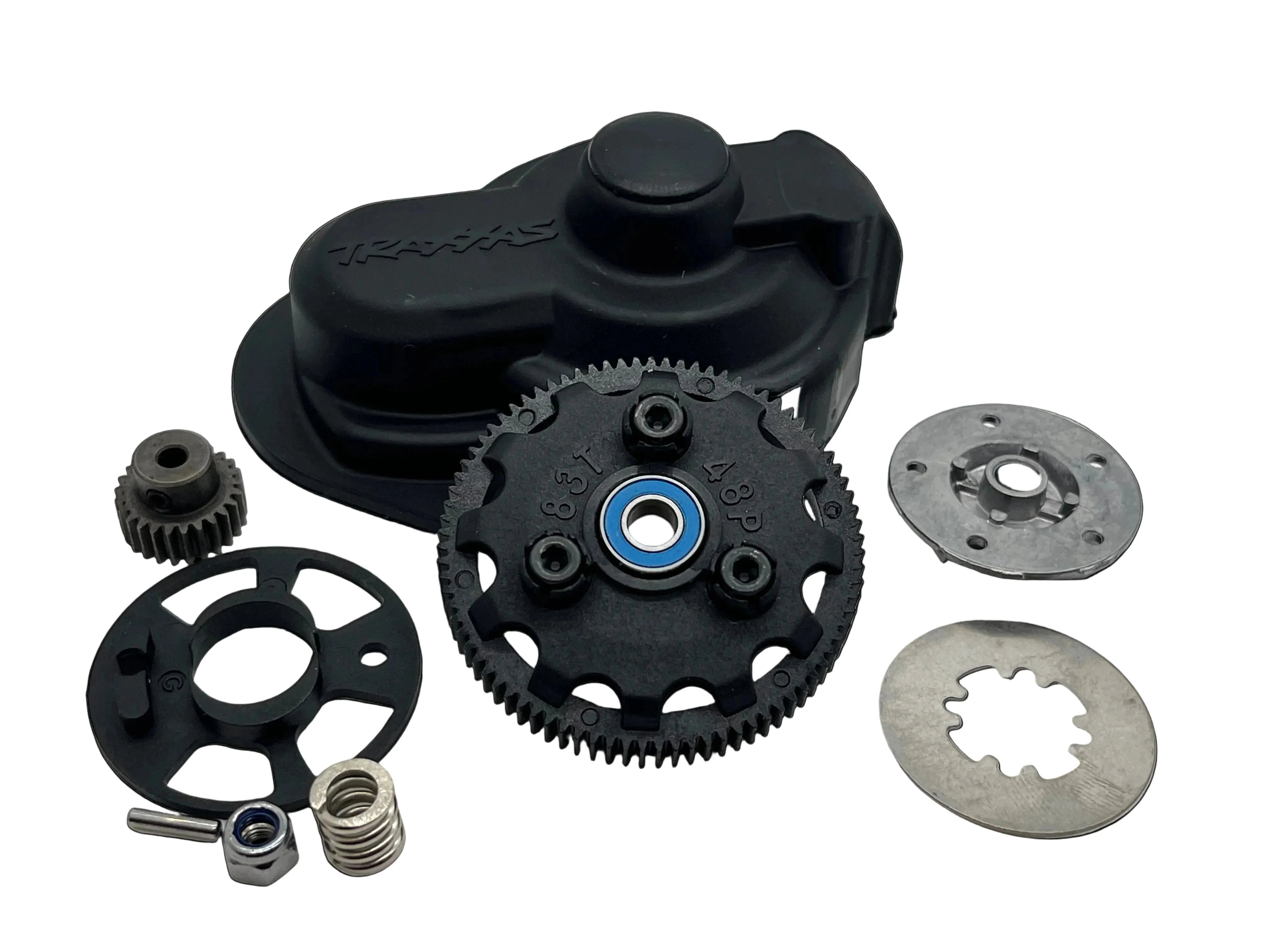 Rustler 2WD BL-2s SPUR GEAR & slipper clutch, Pinion  37354-4