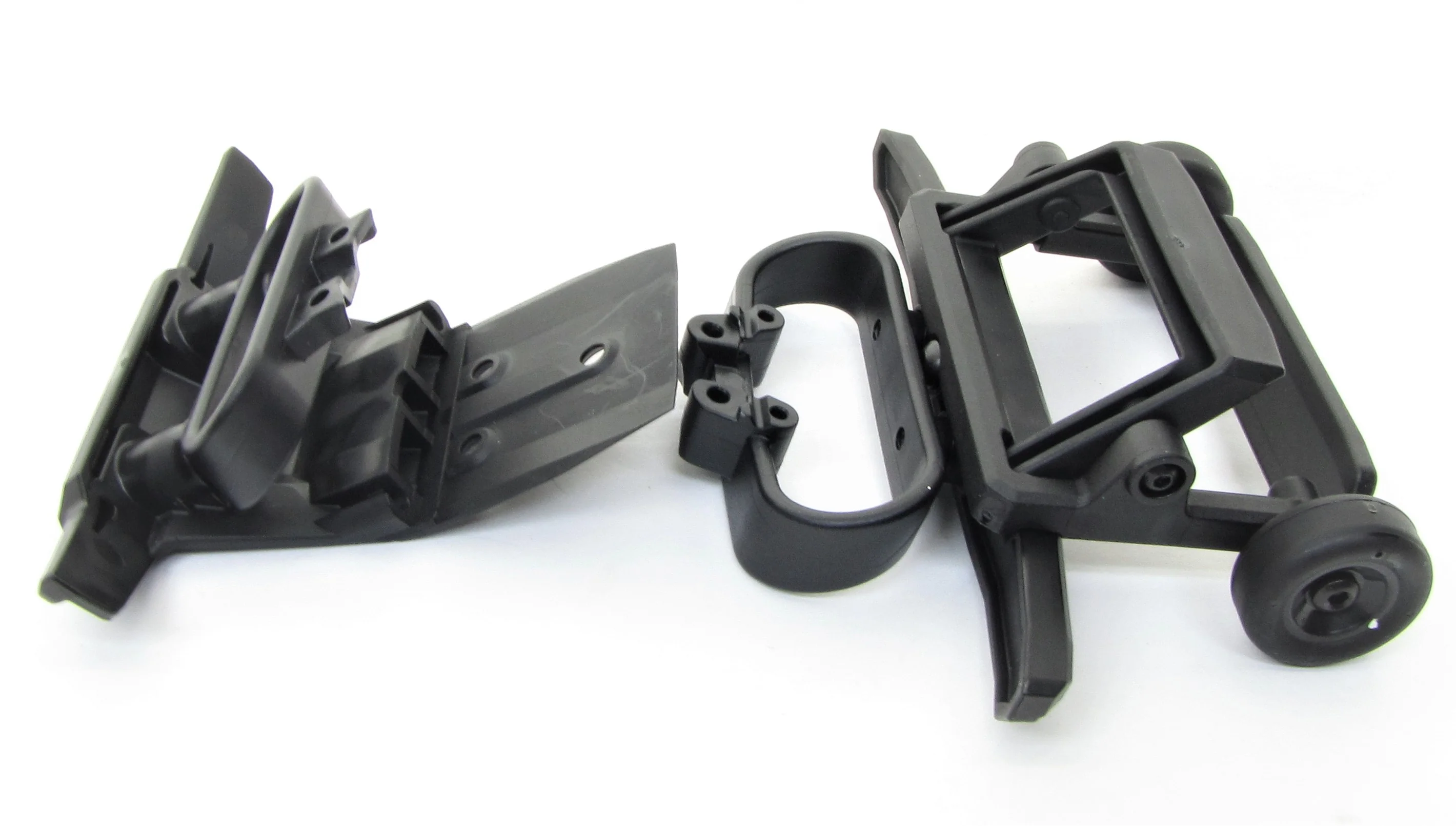 RUSTLER 4x4 BUMPERS & Wheelie Bar Front & Rear mount new VXL 67376-4