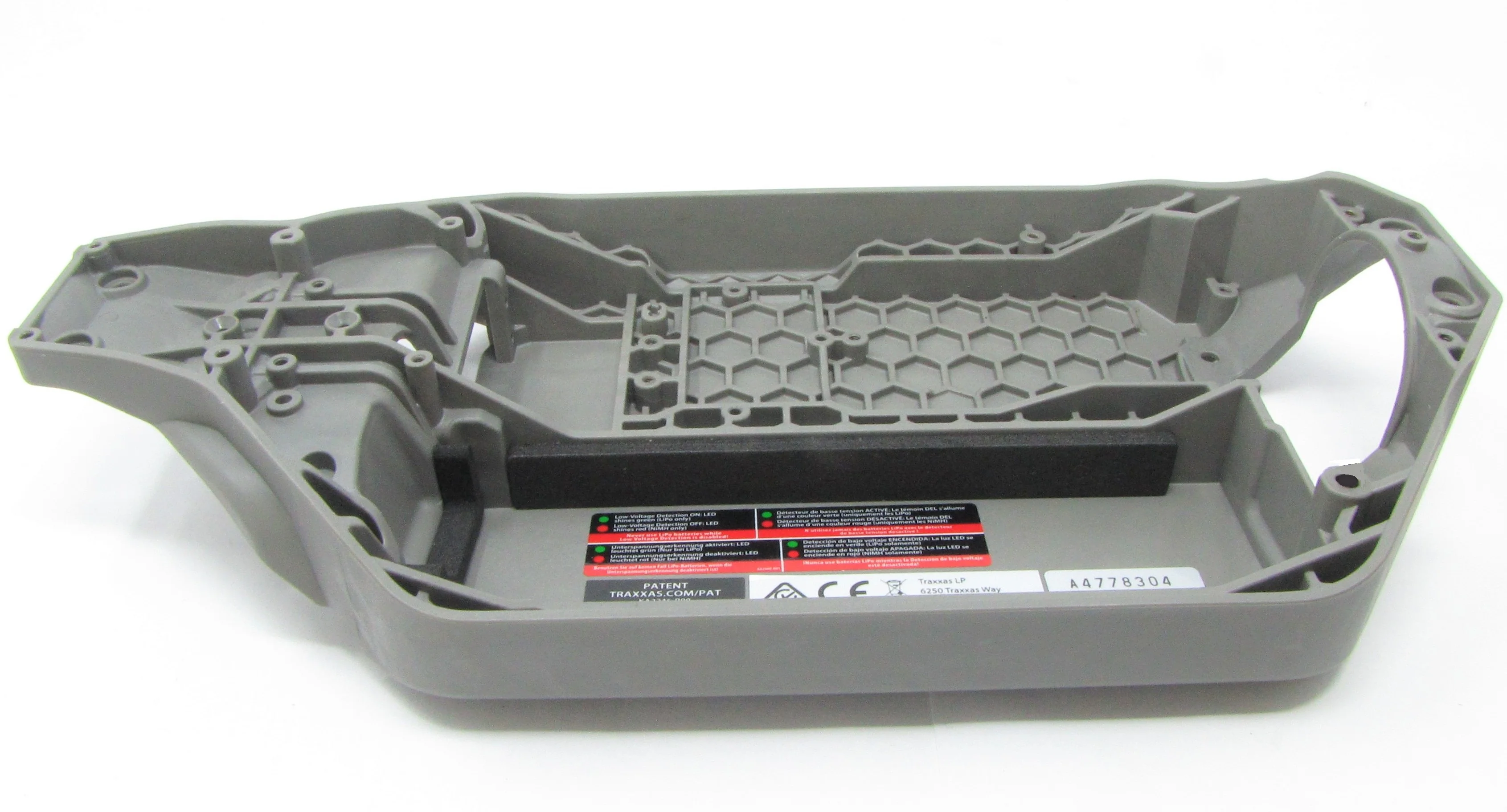 RUSTLER 4x4 CHASSIS (updated tra6723r version plate VXL XL-5 LCG 67376-4