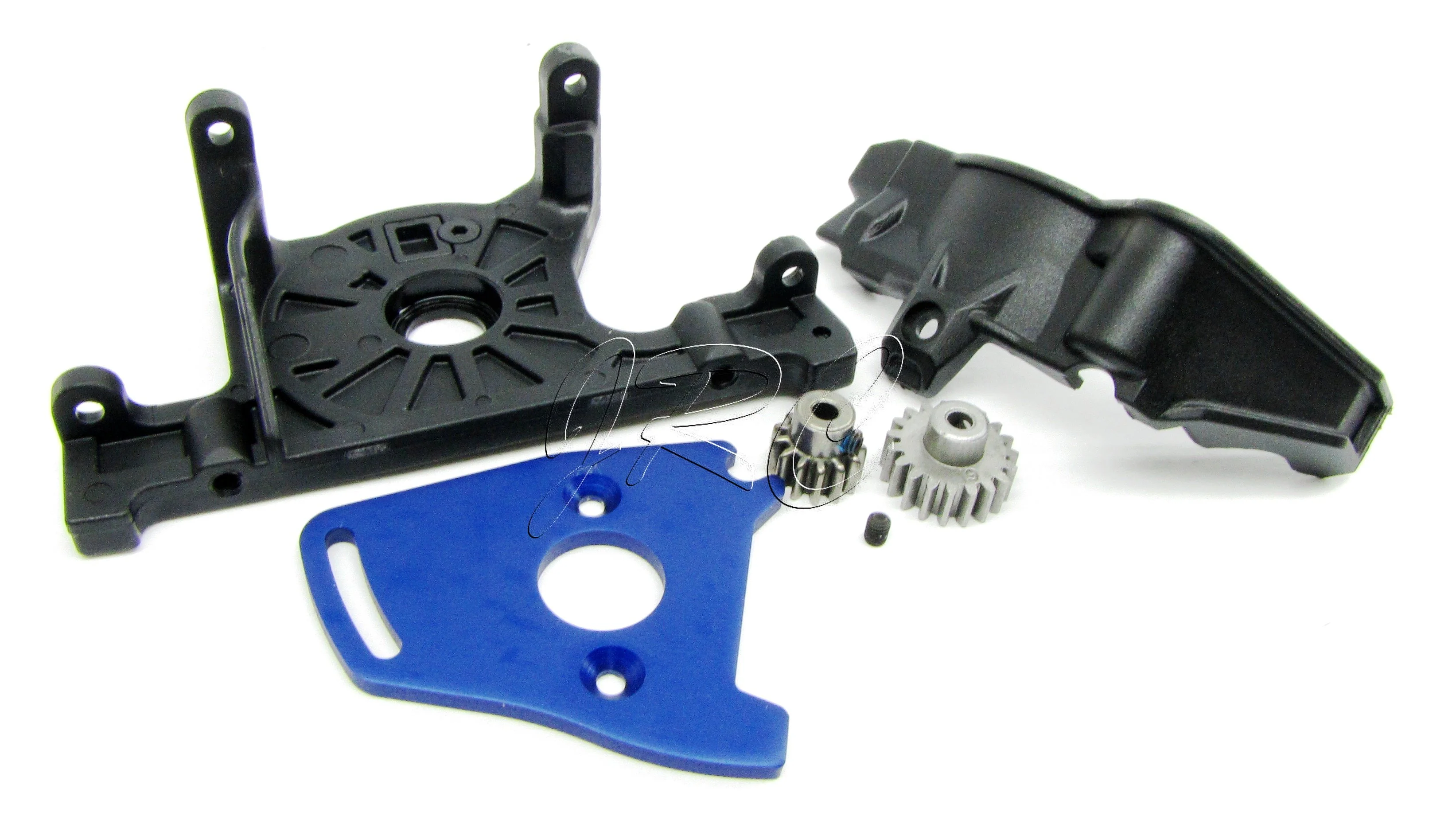 RUSTLER 4x4 MOTOR MOUNT cover PINION GEARS 11t 17t Slash VXL 67376-4 - Image 2