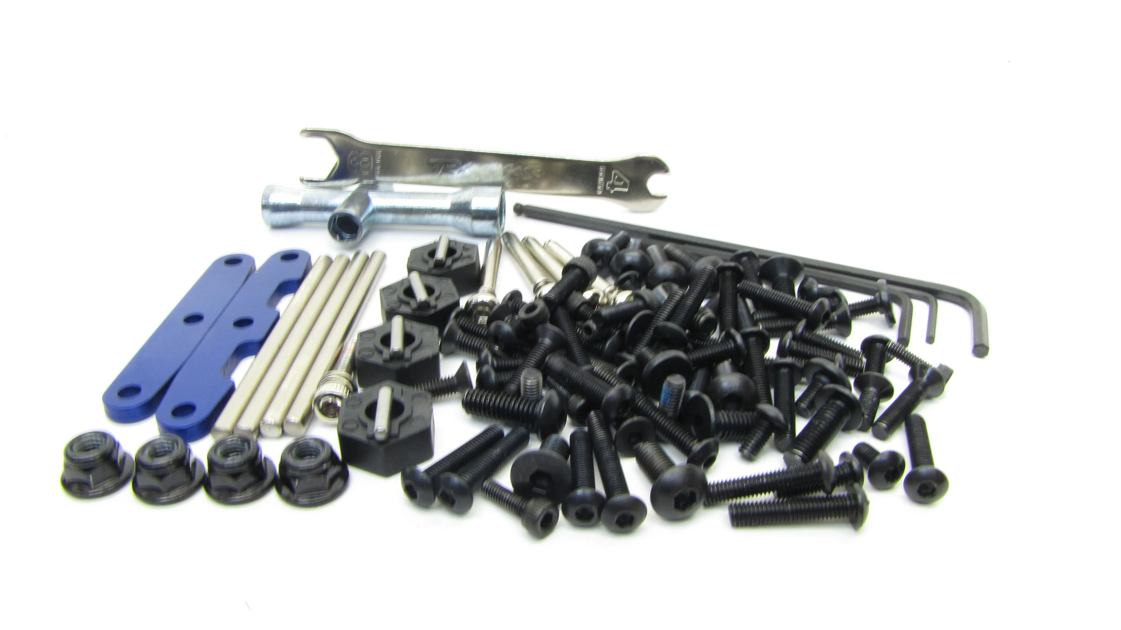 RUSTLER 4x4 SCREWS & TOOLS Set wheel nuts suspension pins VXL 67076-4