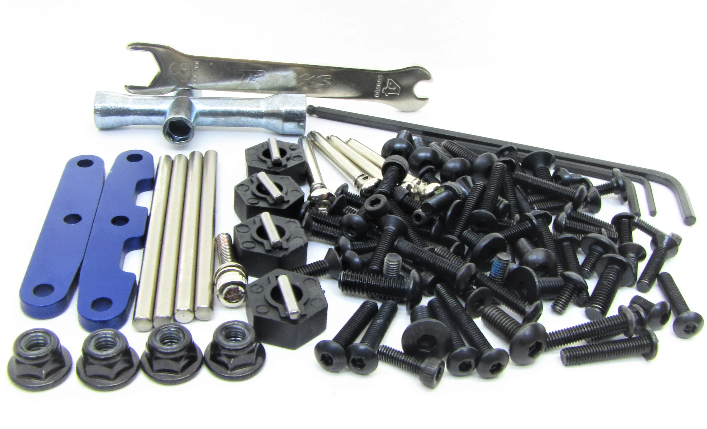 RUSTLER 4x4 SCREWS & TOOLS Set wheel nuts suspension pins VXL 67076-4 - Image 4