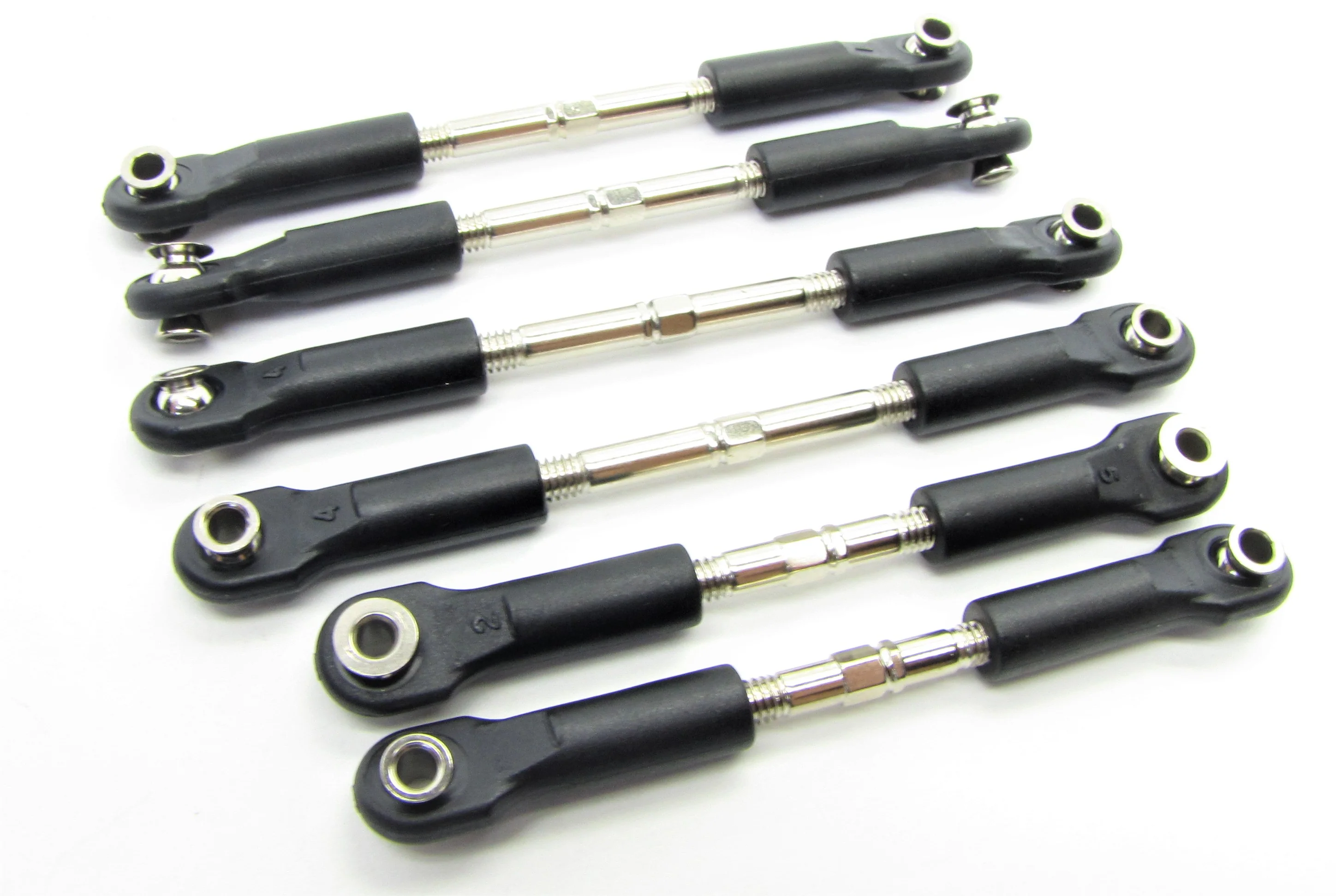RUSTLER 4x4 TIE RODS Set turnbuckles camber links slash VXL 67376-4