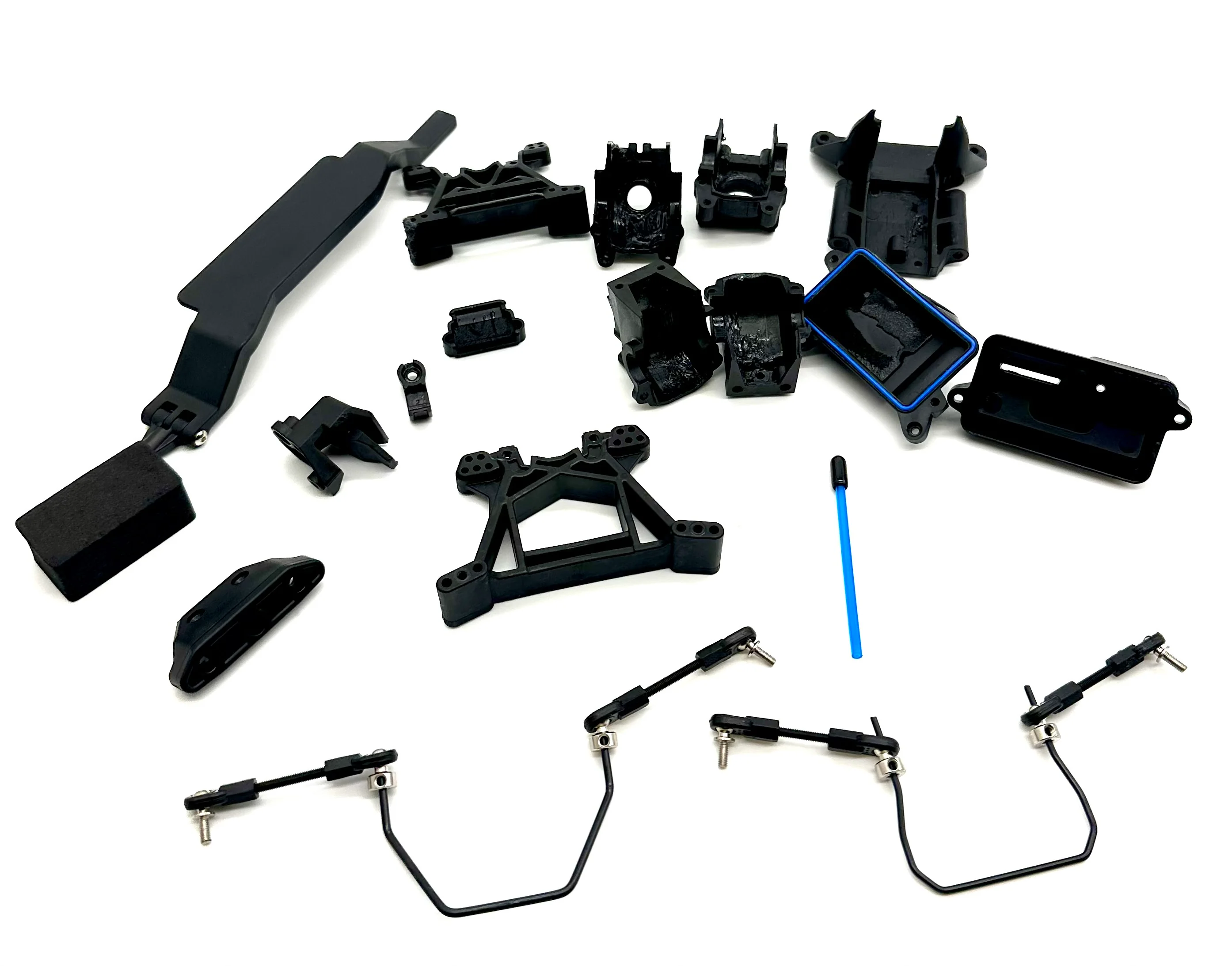 RUSTLER ULTIMATE - Receiver Box, bulkhead, towers, battery hold down Traxxas 67097-4 - Image 2