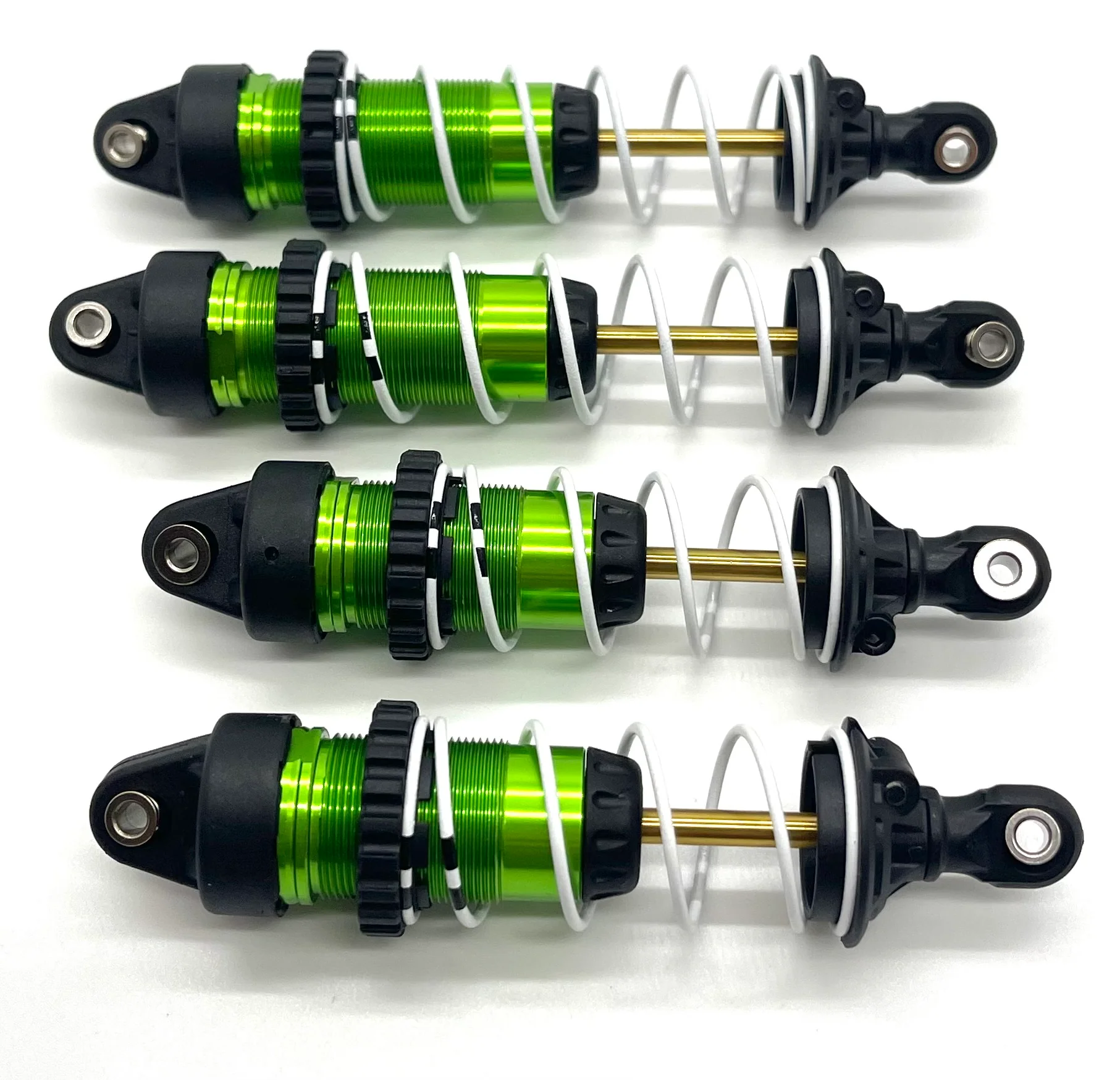 RUSTLER ULTIMATE - SHOCKS, Green Front Rear & springs big-bore Dampers Traxxas 67097-4 - Image 3
