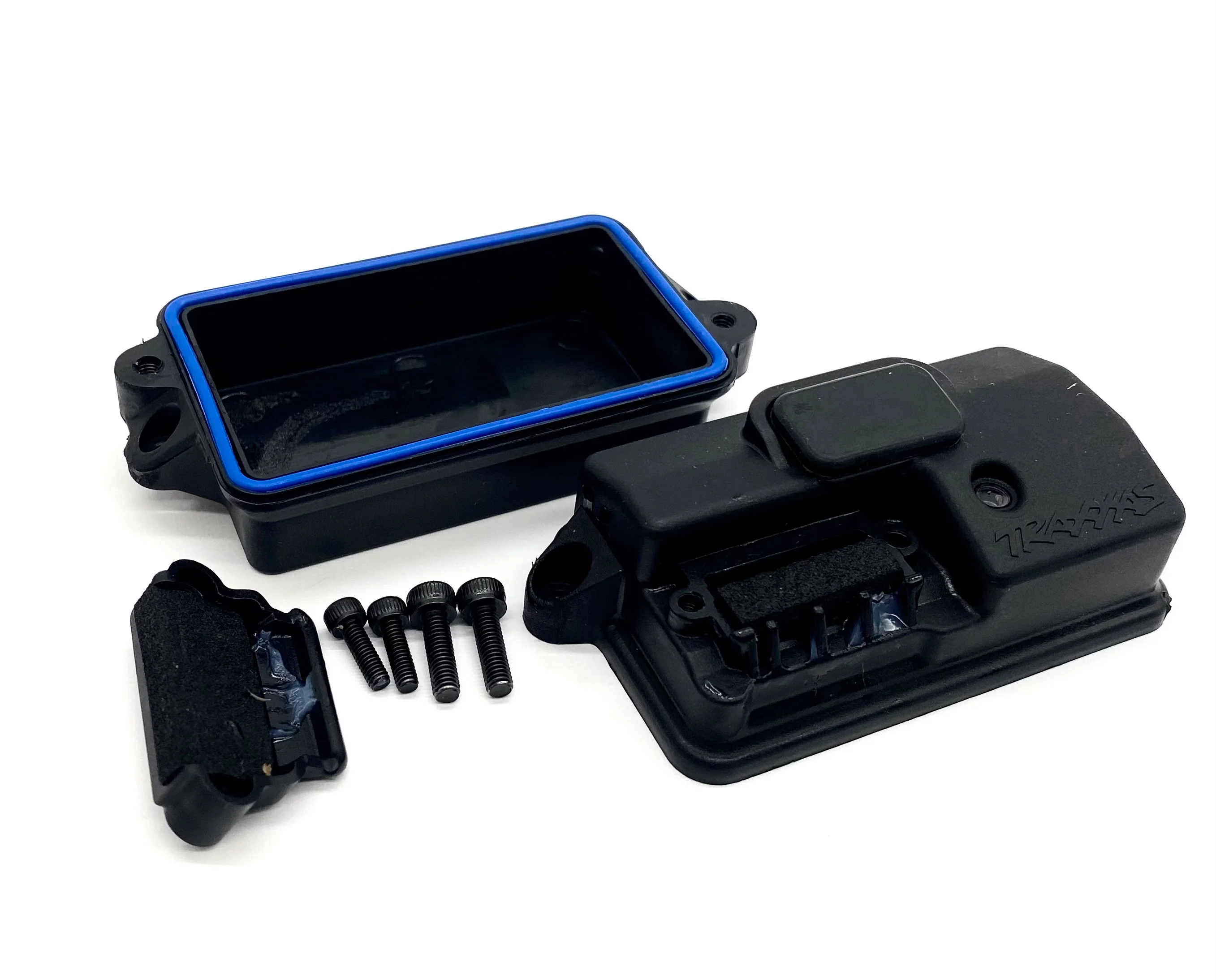 Rustler 2WD BL-2s WATERPROOF RECEIVER BOX w/ SCREWS, 3628 37354-4 - Image 2