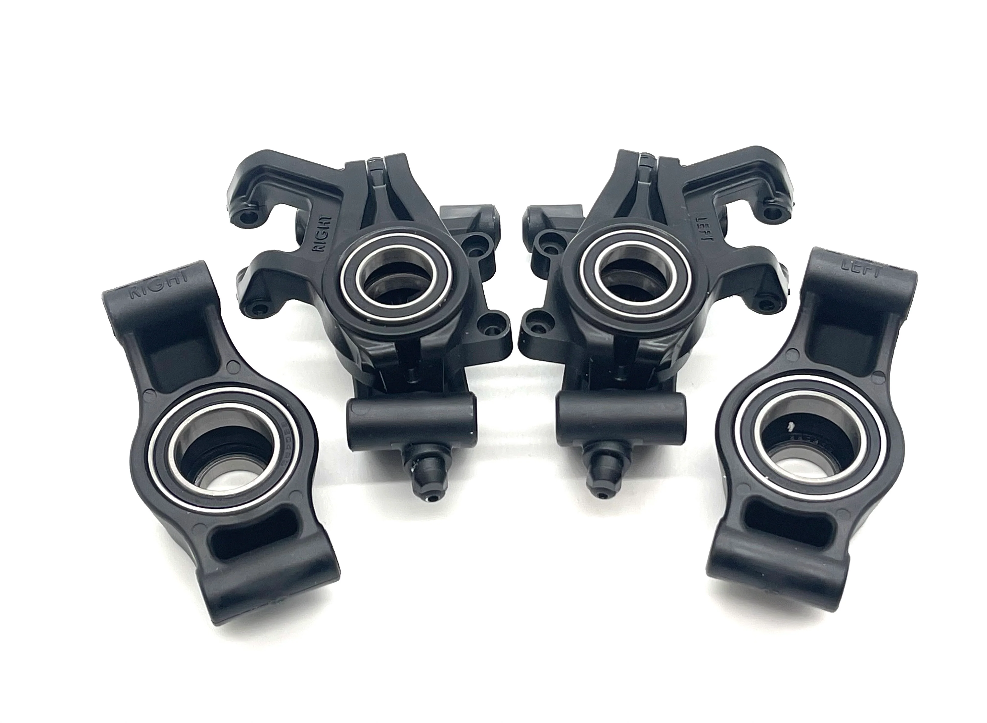SAND CAR Front/Rear Hub Carriers Caster Steering Blocks & Bearings Traxxas 109076-4 - Image 2