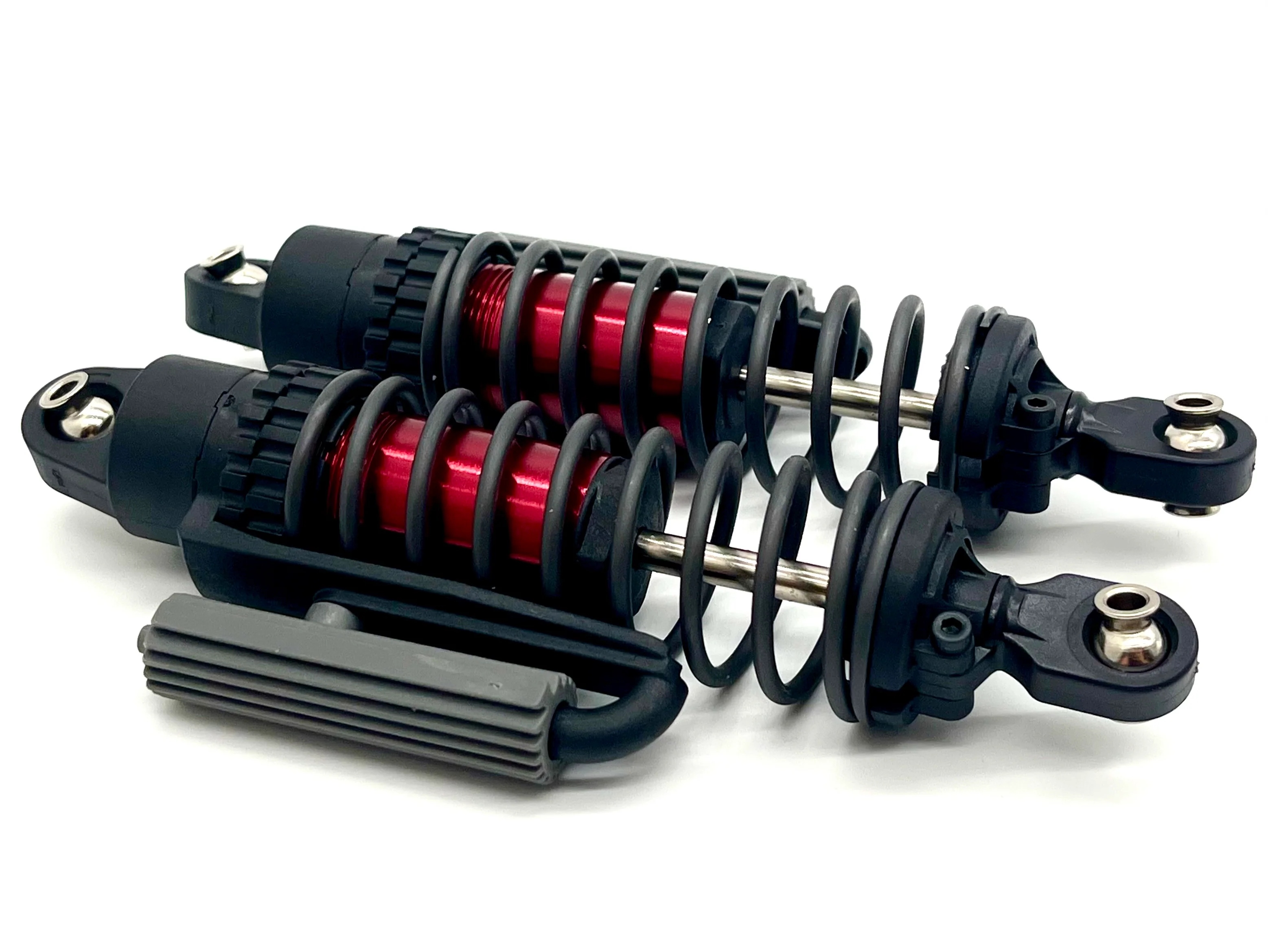 SAND CAR Front SHOCKS (GT Maxx RED-Anodized pair springs Traxxas 109076-4