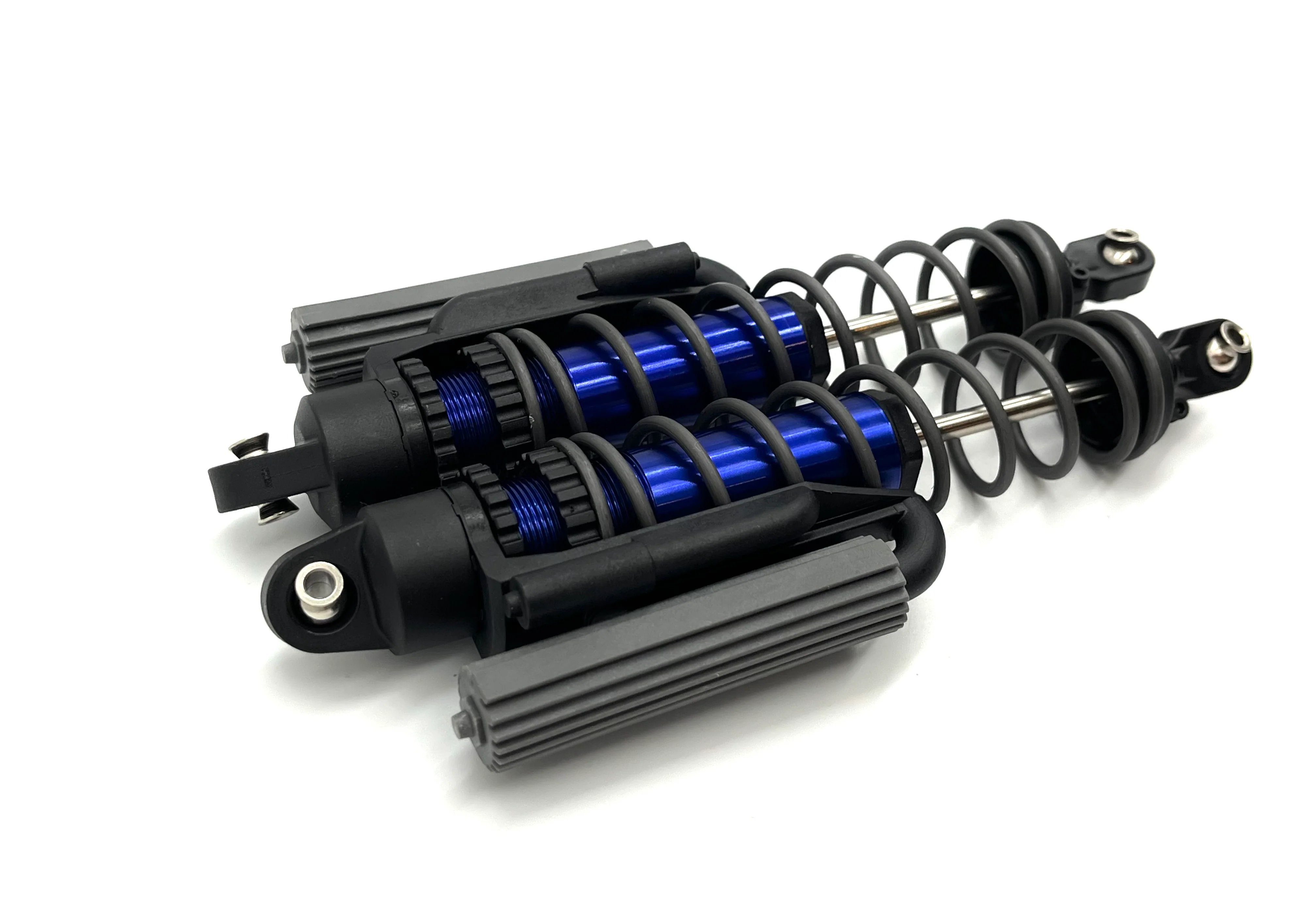 SAND CAR REAR SHOCKS (GT Maxx BLUE-Anodized pair springs Traxxas 109076-4 - Image 3