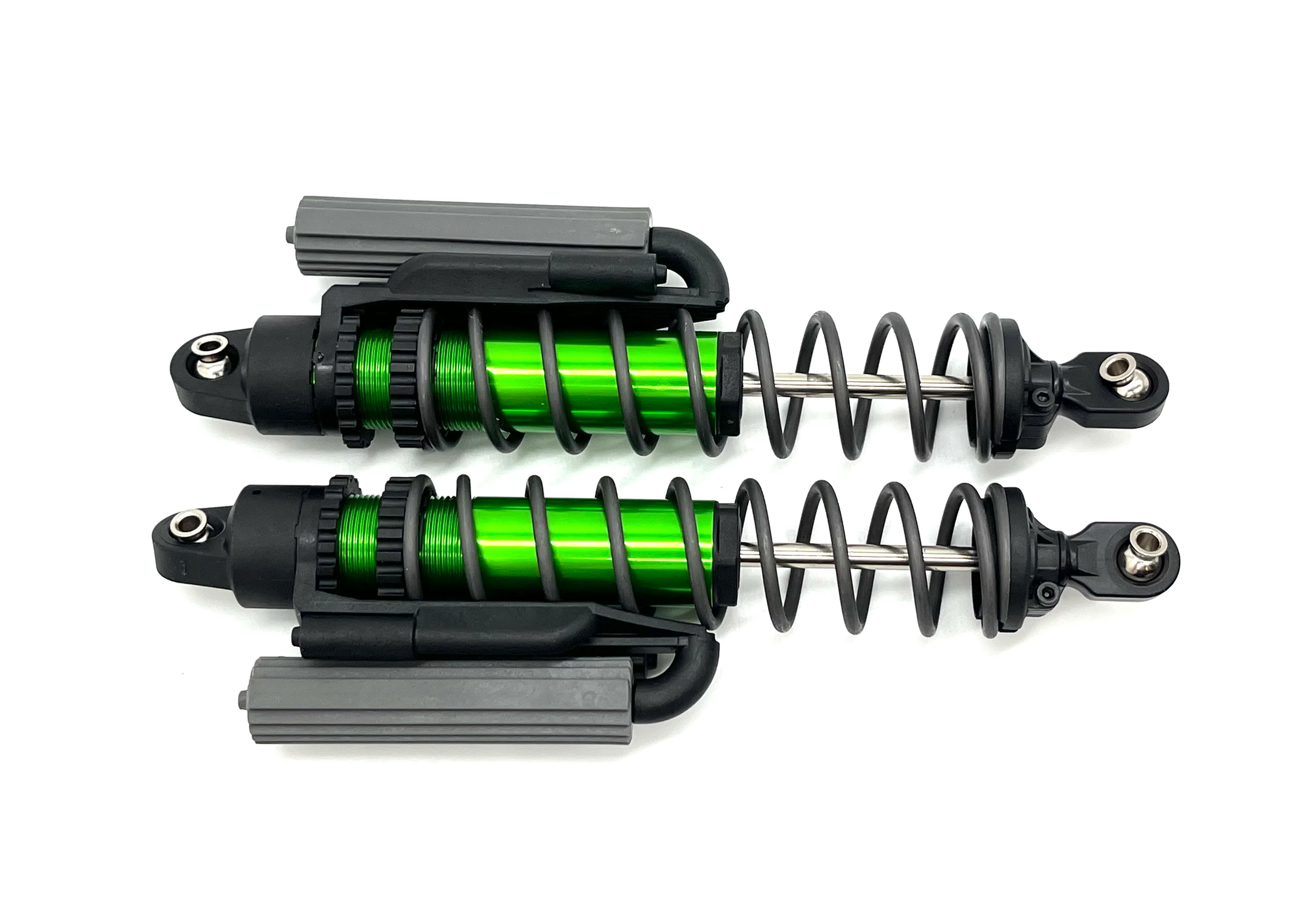 SAND CAR REAR SHOCKS (GT Maxx GREEN-Anodized pair springs Traxxas 109076-4 - Image 2