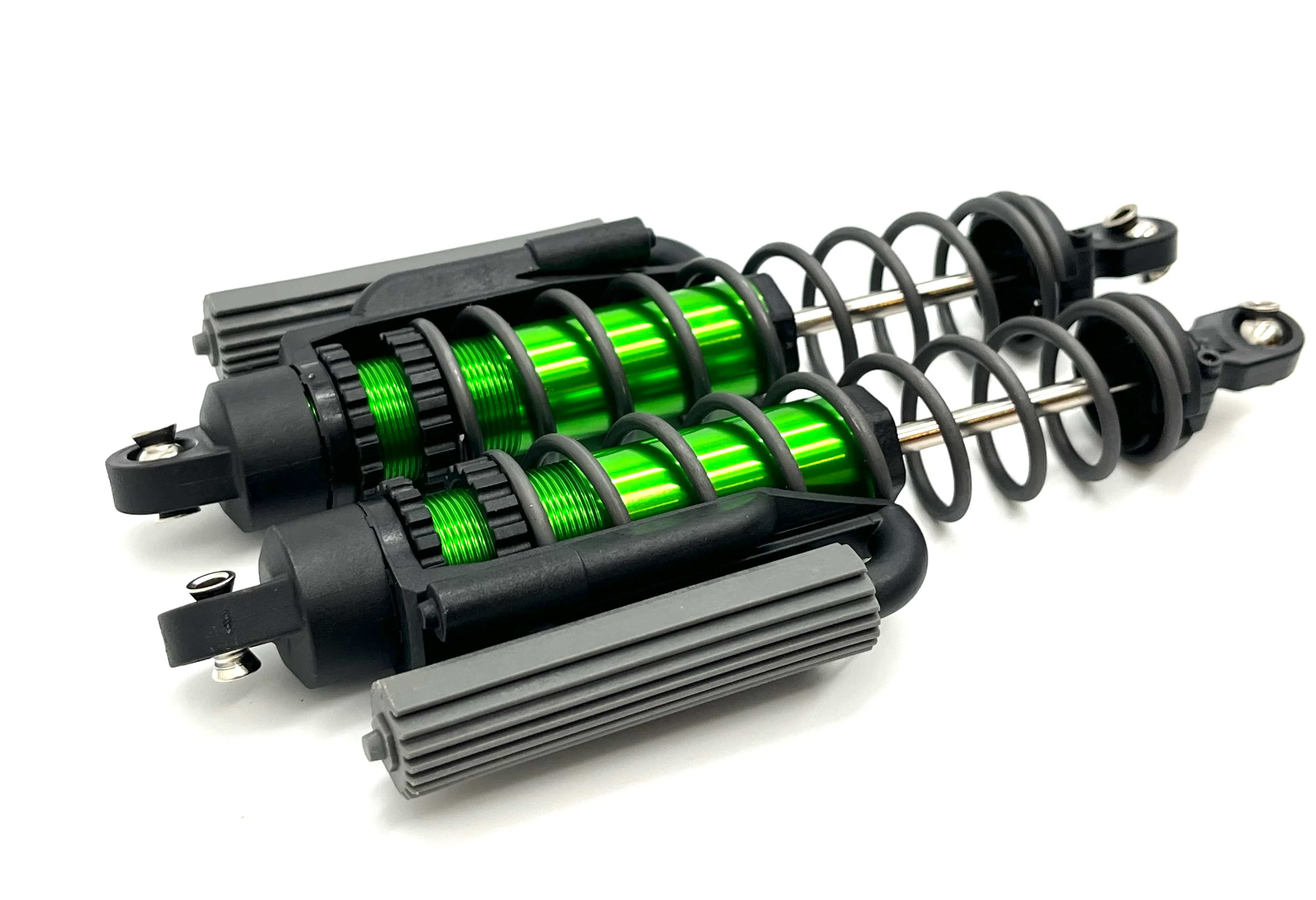 SAND CAR REAR SHOCKS (GT Maxx GREEN-Anodized pair springs Traxxas 109076-4 - Image 3