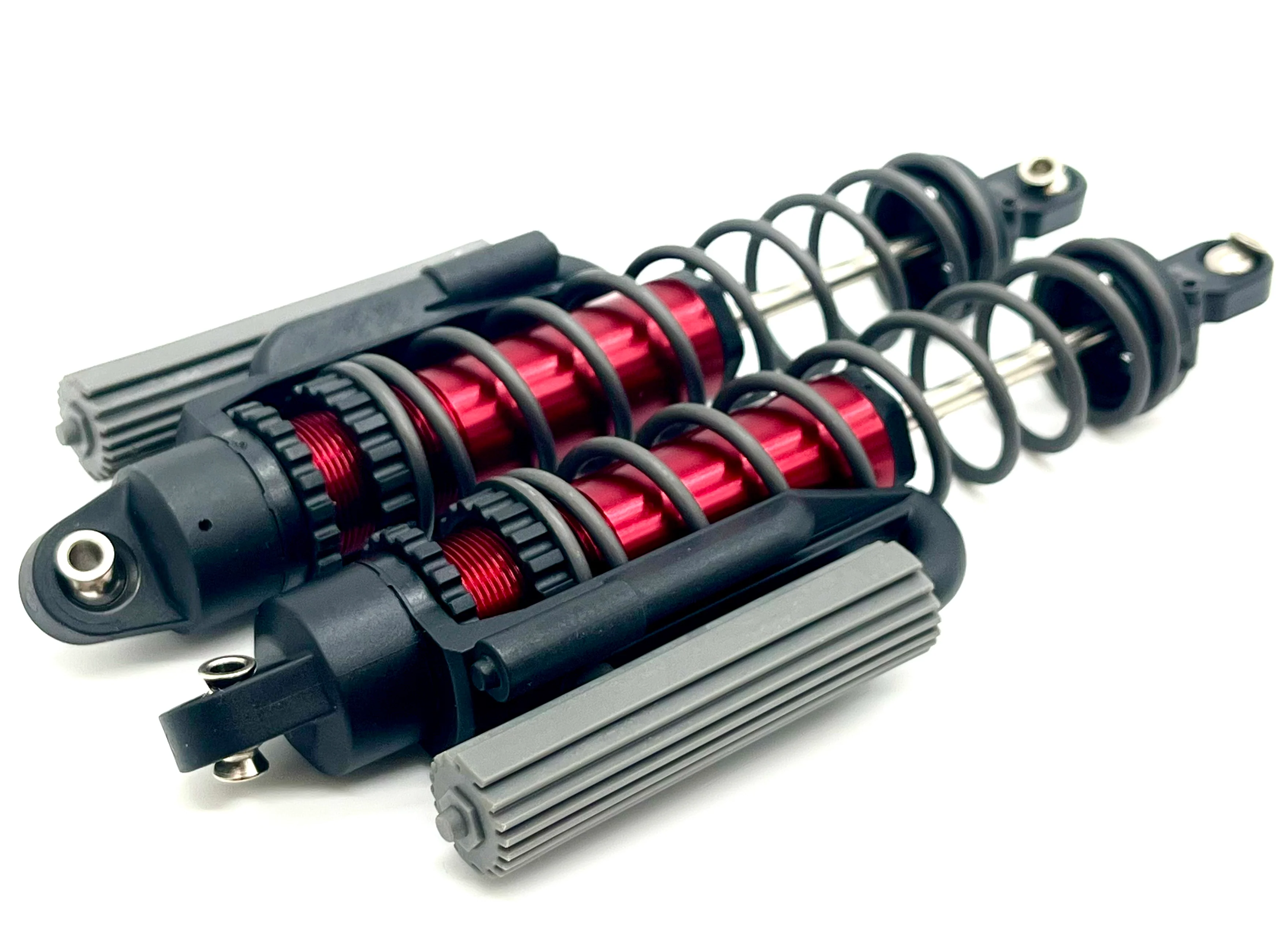 SAND CAR REAR SHOCKS (GT Maxx RED-Anodized pair springs Traxxas 109076-4 - Image 3