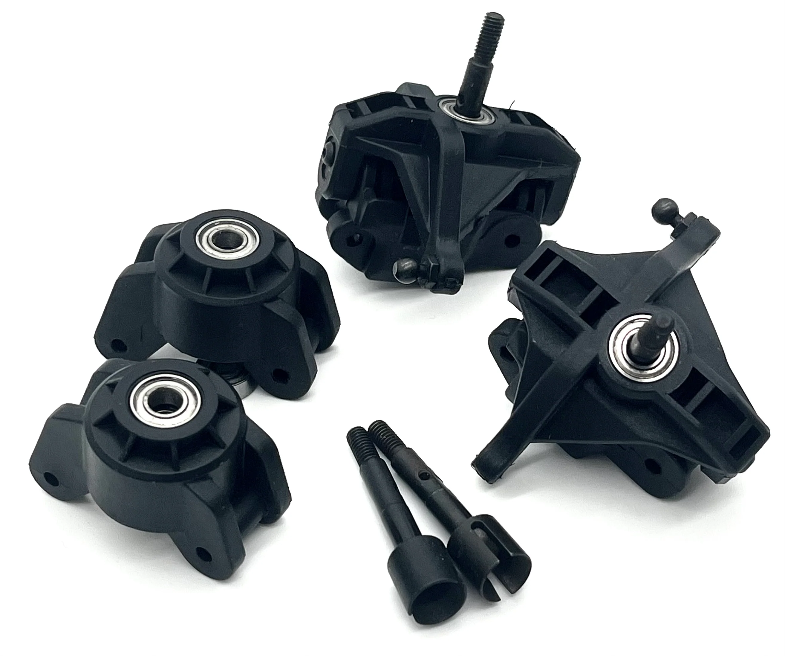 Savage Mini XS C-HUBS, Spindles, Upright set Axle Ends & Bearings 105292 FLUX ss 115125
