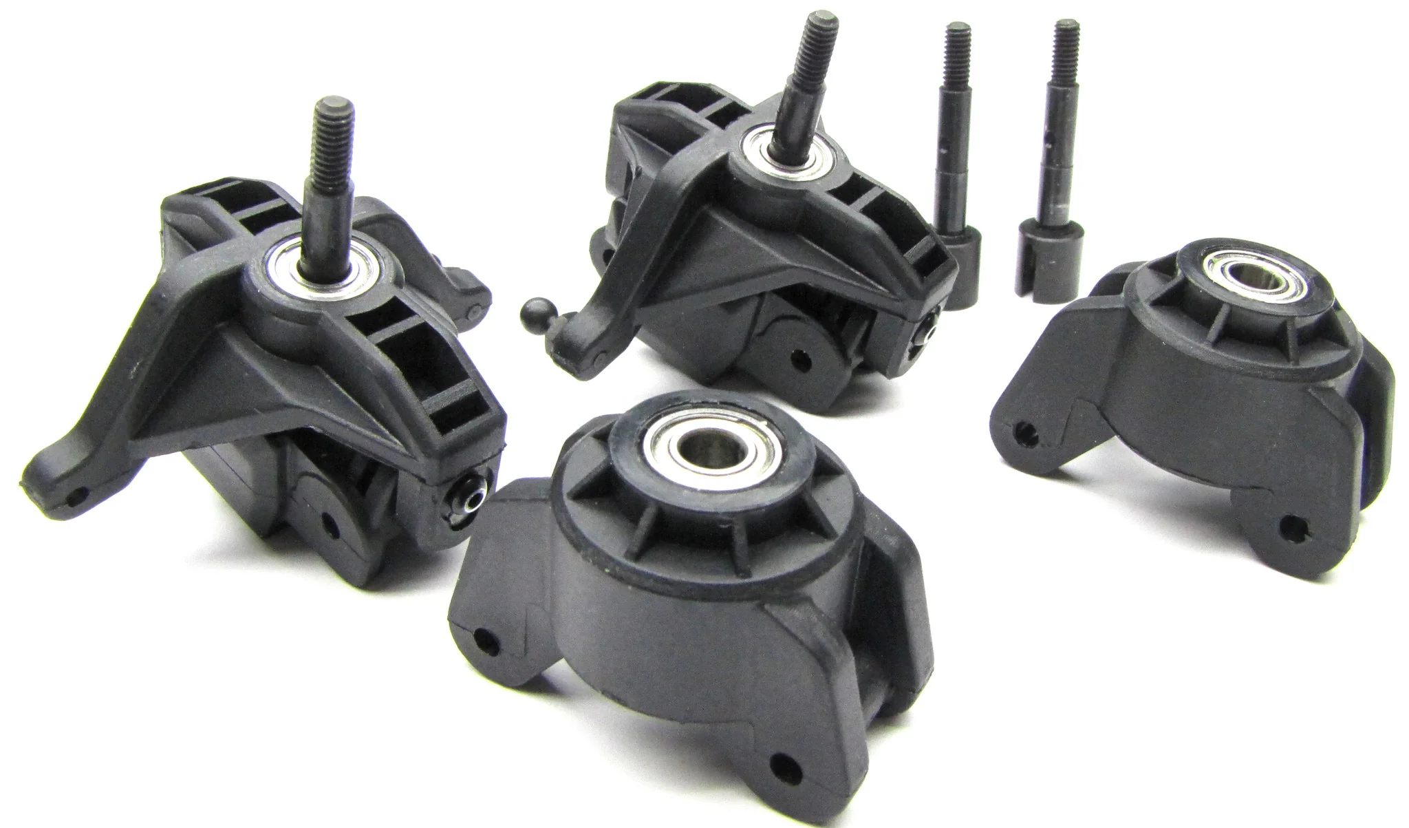 Savage Mini XS C-HUBS, Spindles, Upright set Axle Ends & Bearings 105292 FLUX ss 115125 - Image 3