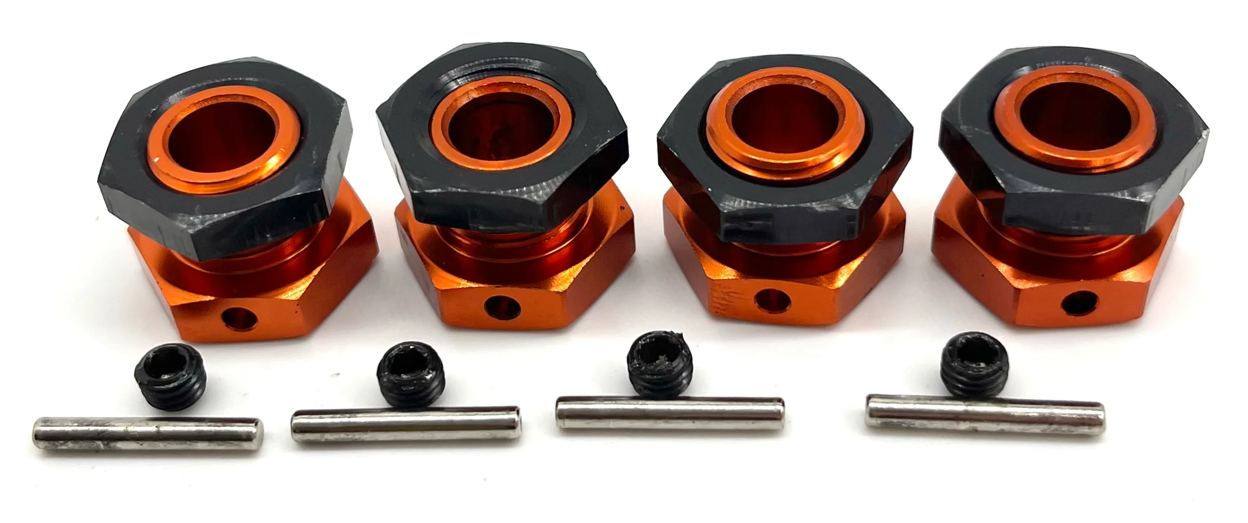 Savage X 4.6 GT-6 17mm HEX NUTS & wheel hubs (pins, screws HPI 160100 - Image 2