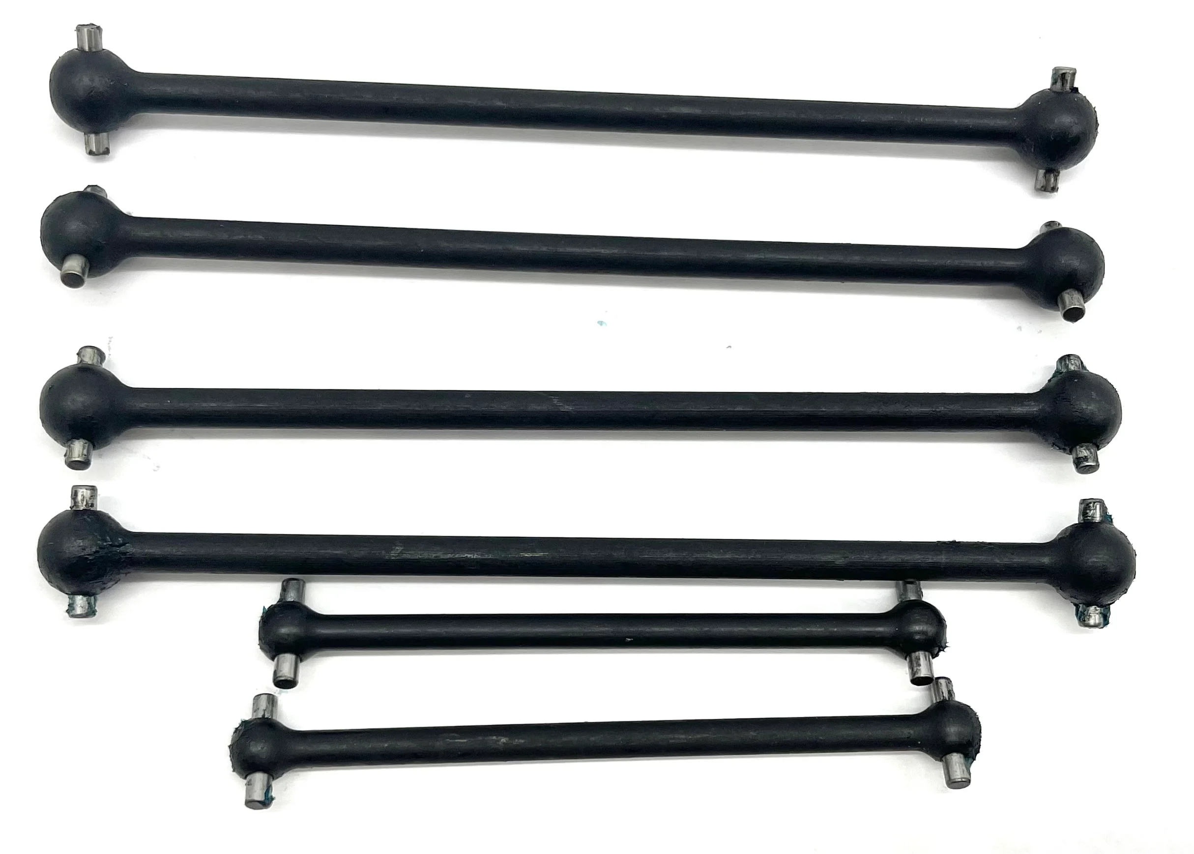 Savage X 4.6 GT-6 DRIVE SHAFT SET 86246 (Dogbones front rear center HPI 160100 - Image 2