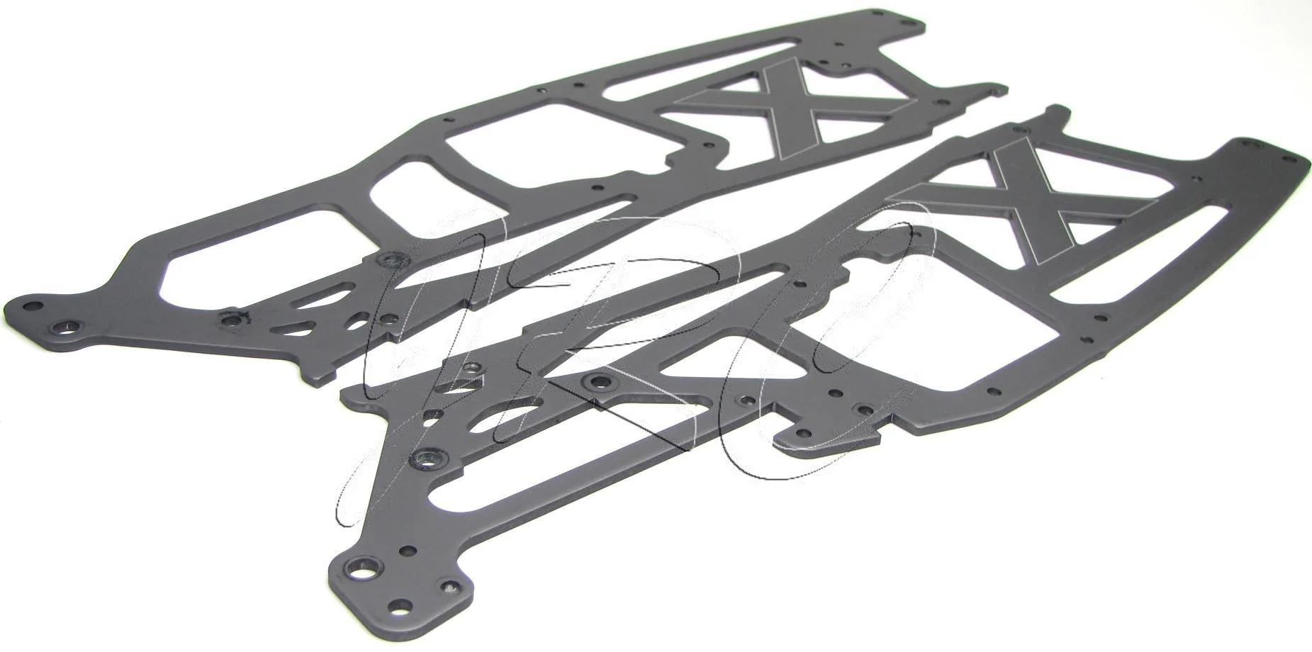 Savage X 4.6 GT-6 MAIN CHASSIS PLATES 73962 73961 (2.5mm) F4.6 25 SS RTR HPI 160100 - Image 3
